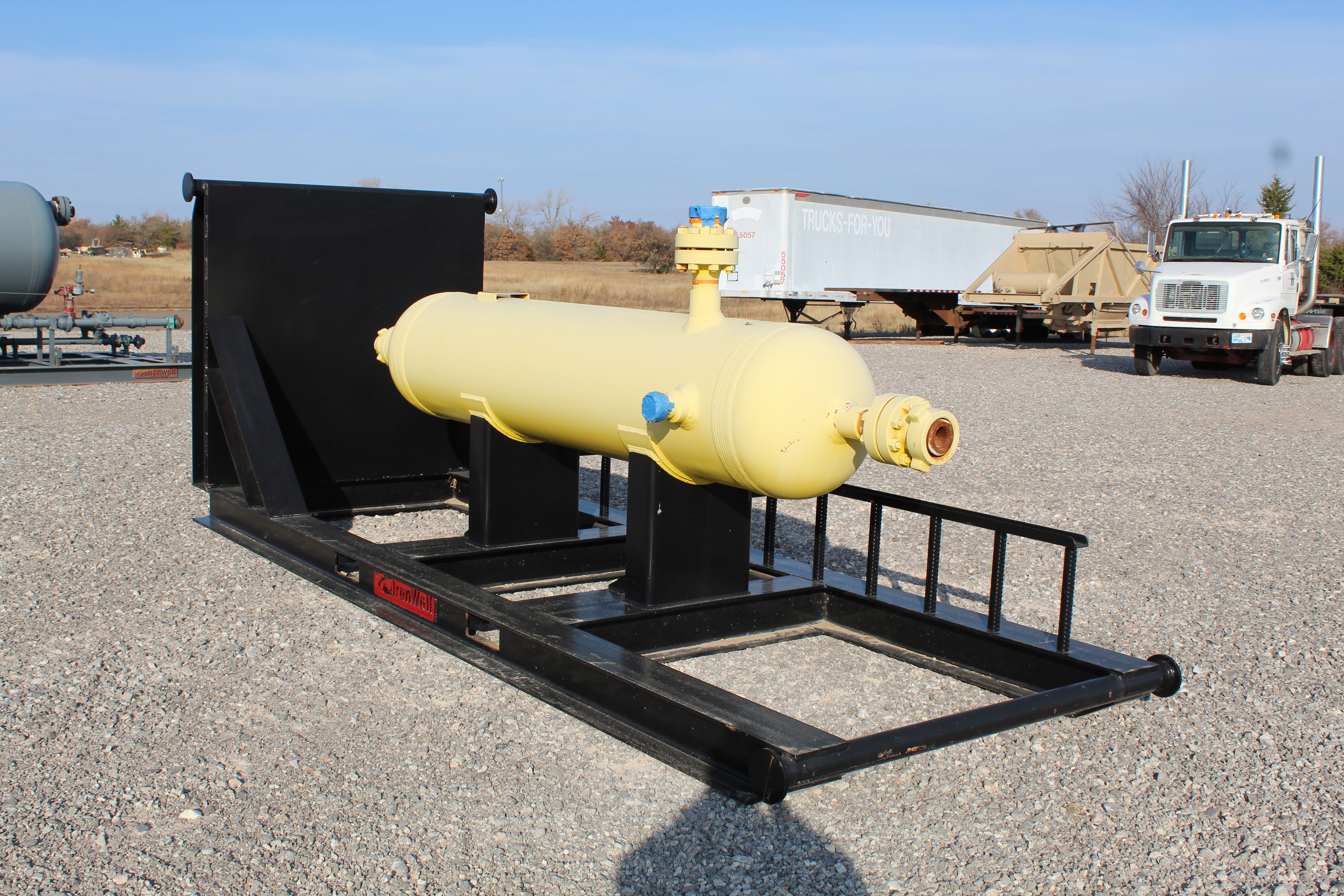 Used Sand Trap, Cyclonic, 24"x8', 10000#