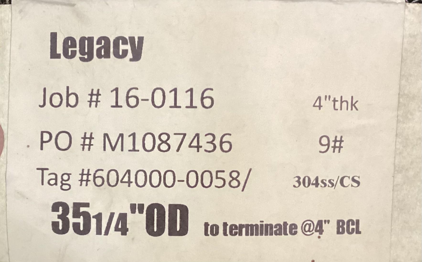 Mist Pad, Semi Circle, 33-3/4"x22-1/2"x6"
