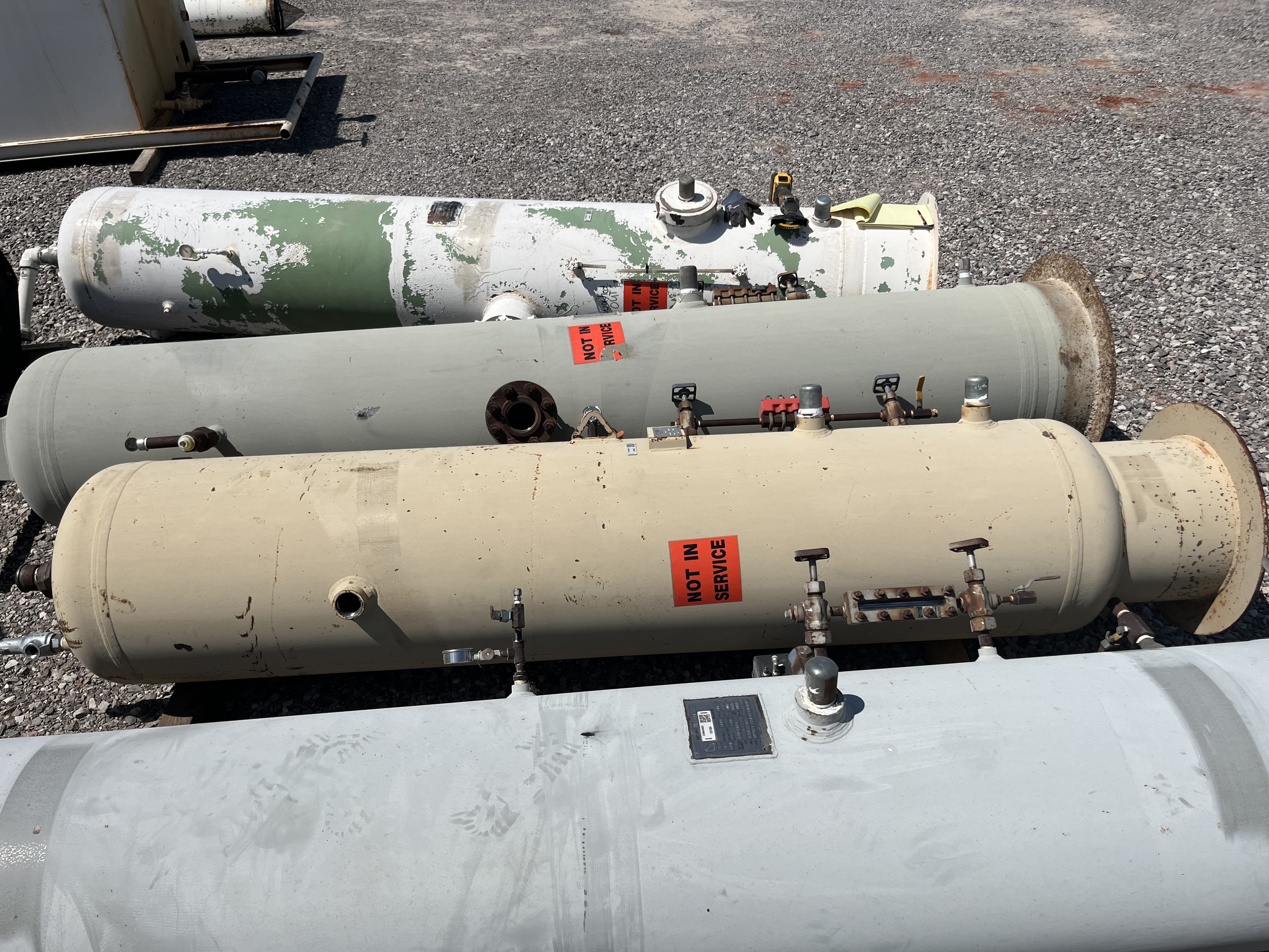 Used Separator, Vertical, 2P, 24"x8', 1440#