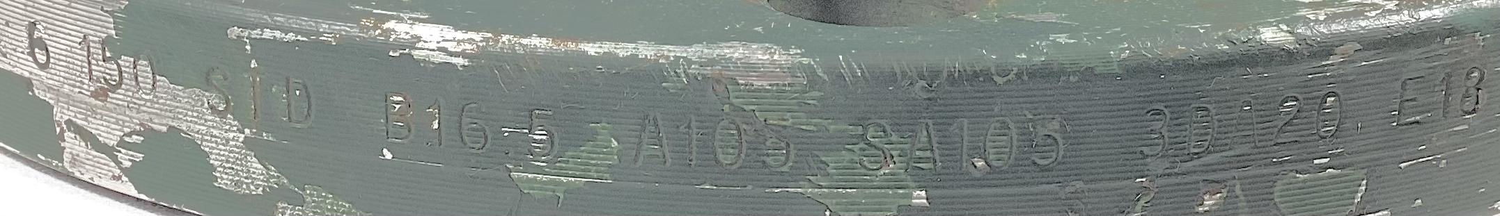 Flange, Pipe, 6", RFWN, 150, STD