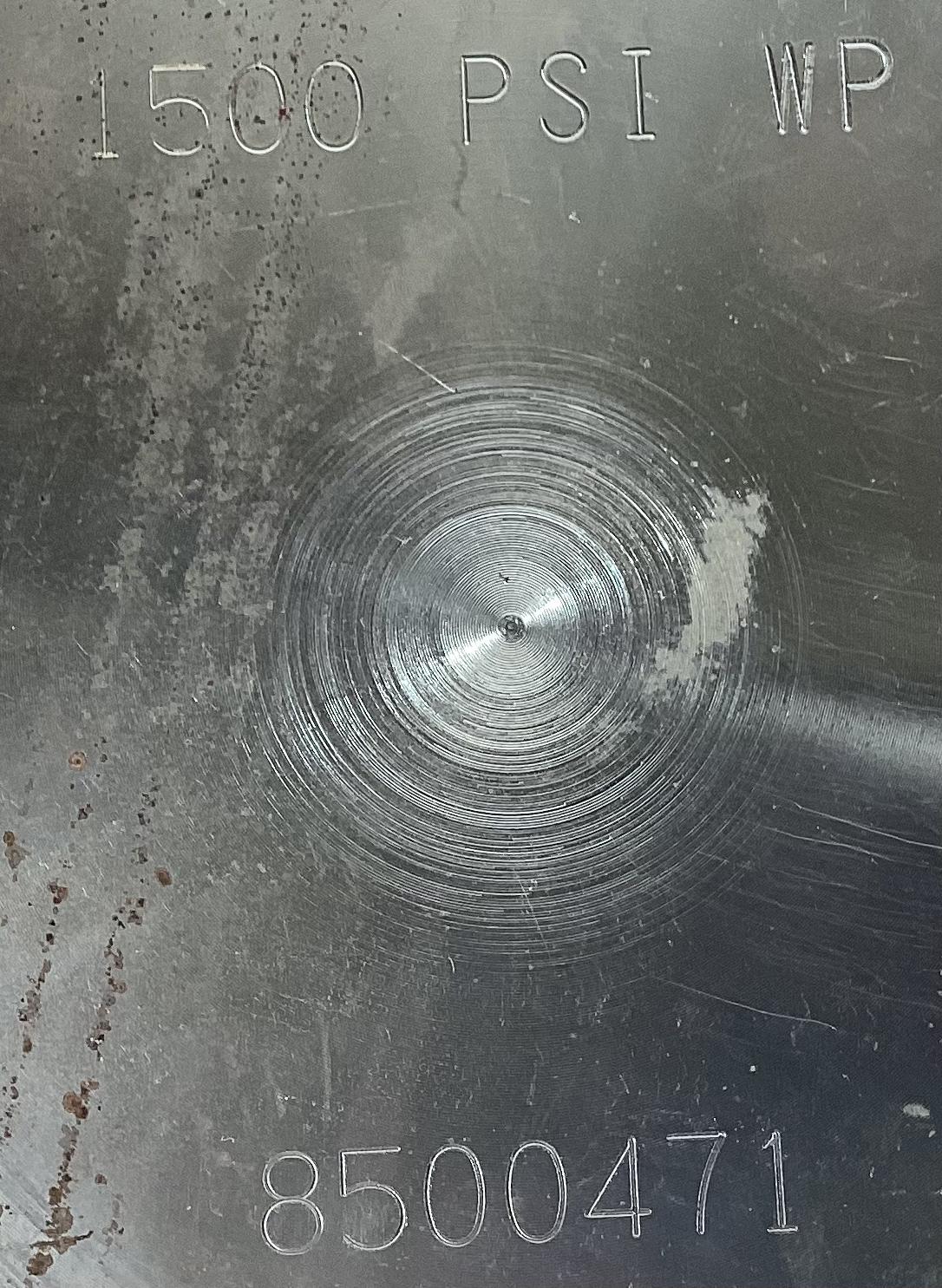 Hammer Union Closure, 5" 1500# PSI, WN, Kimray