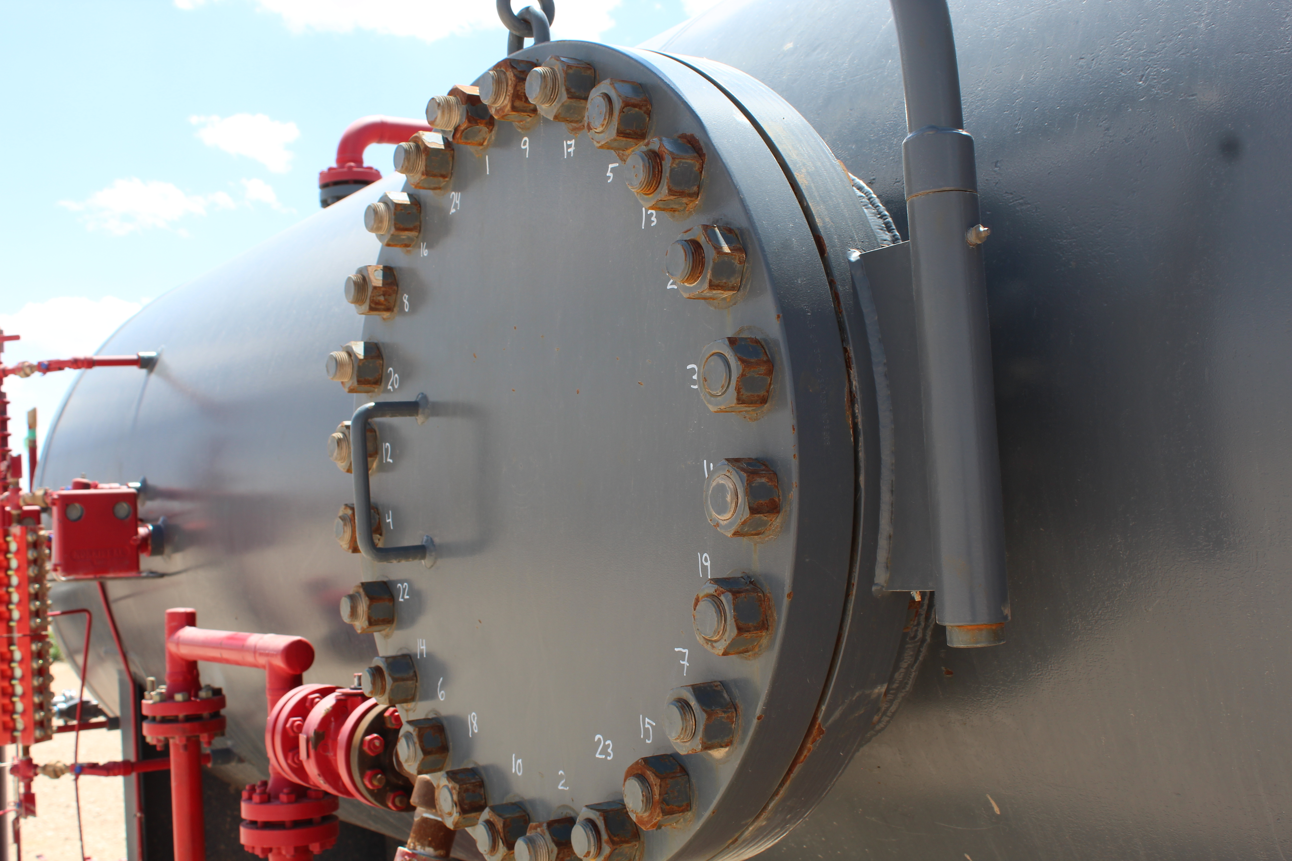 Used Separator, Horizontal, 4P, 72"x20', 500#