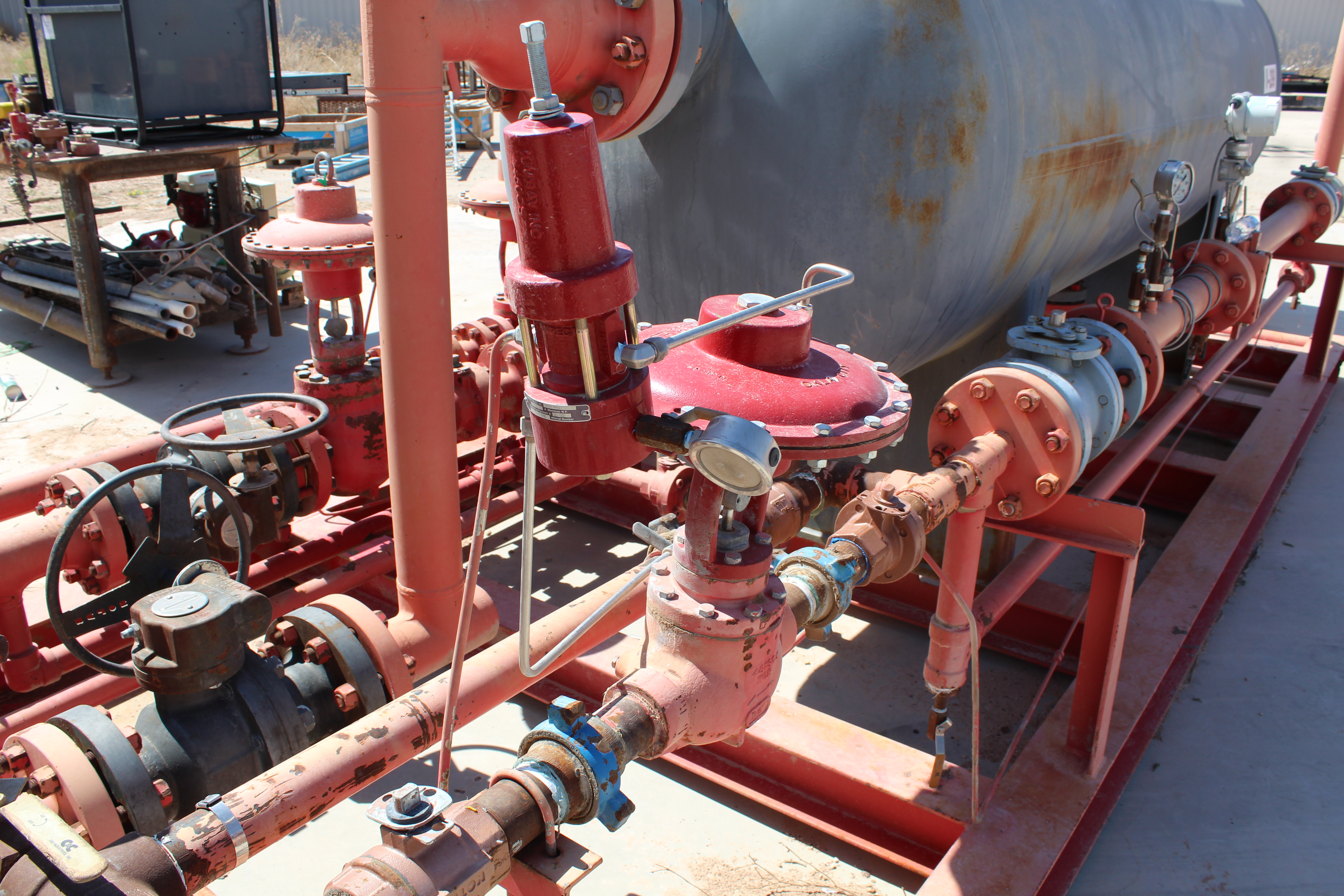 Used Separator, Horizontal, 3P, 48"x10', 1440#