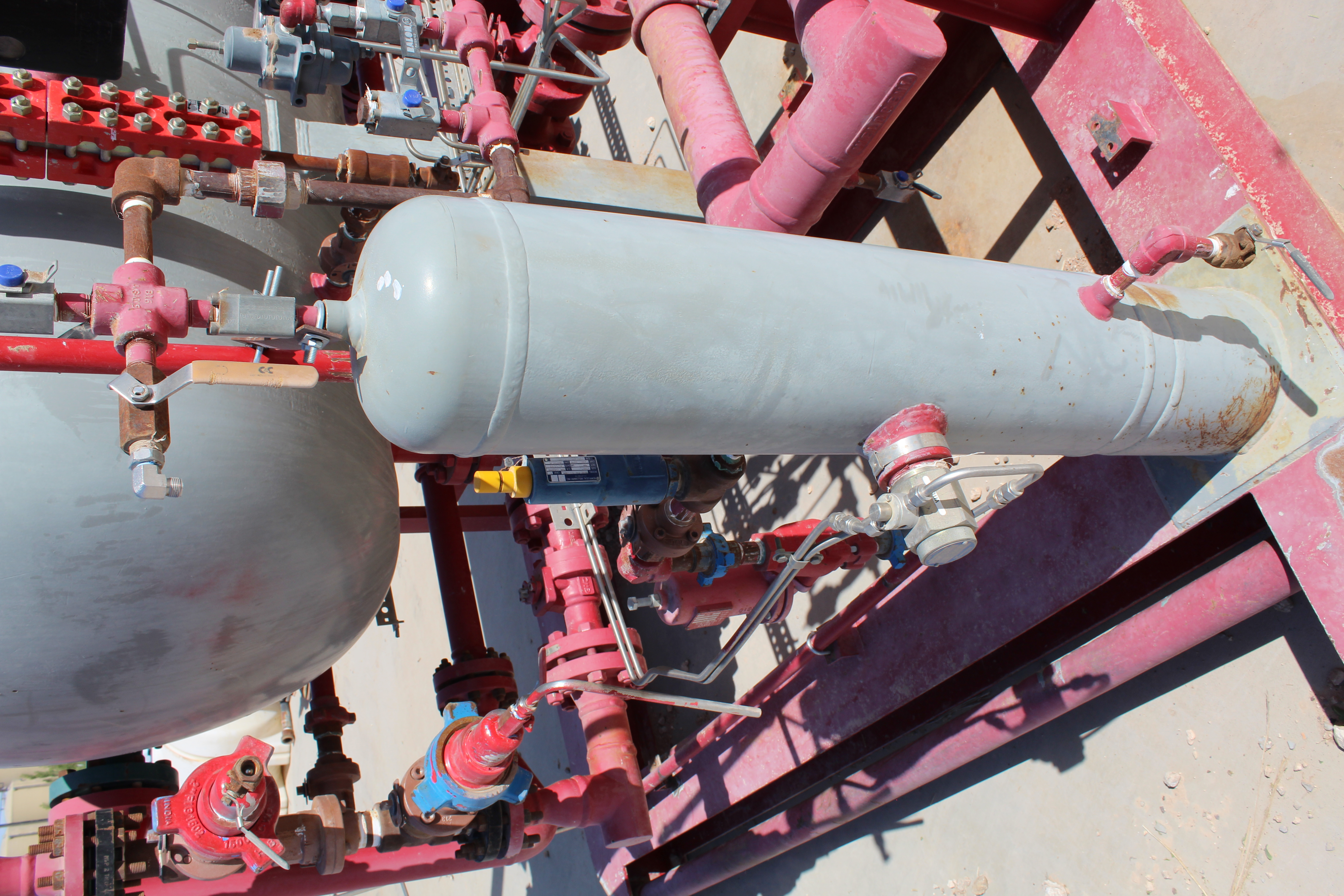 Used Separator, Horizontal, 3P, 48"x10', 1440#