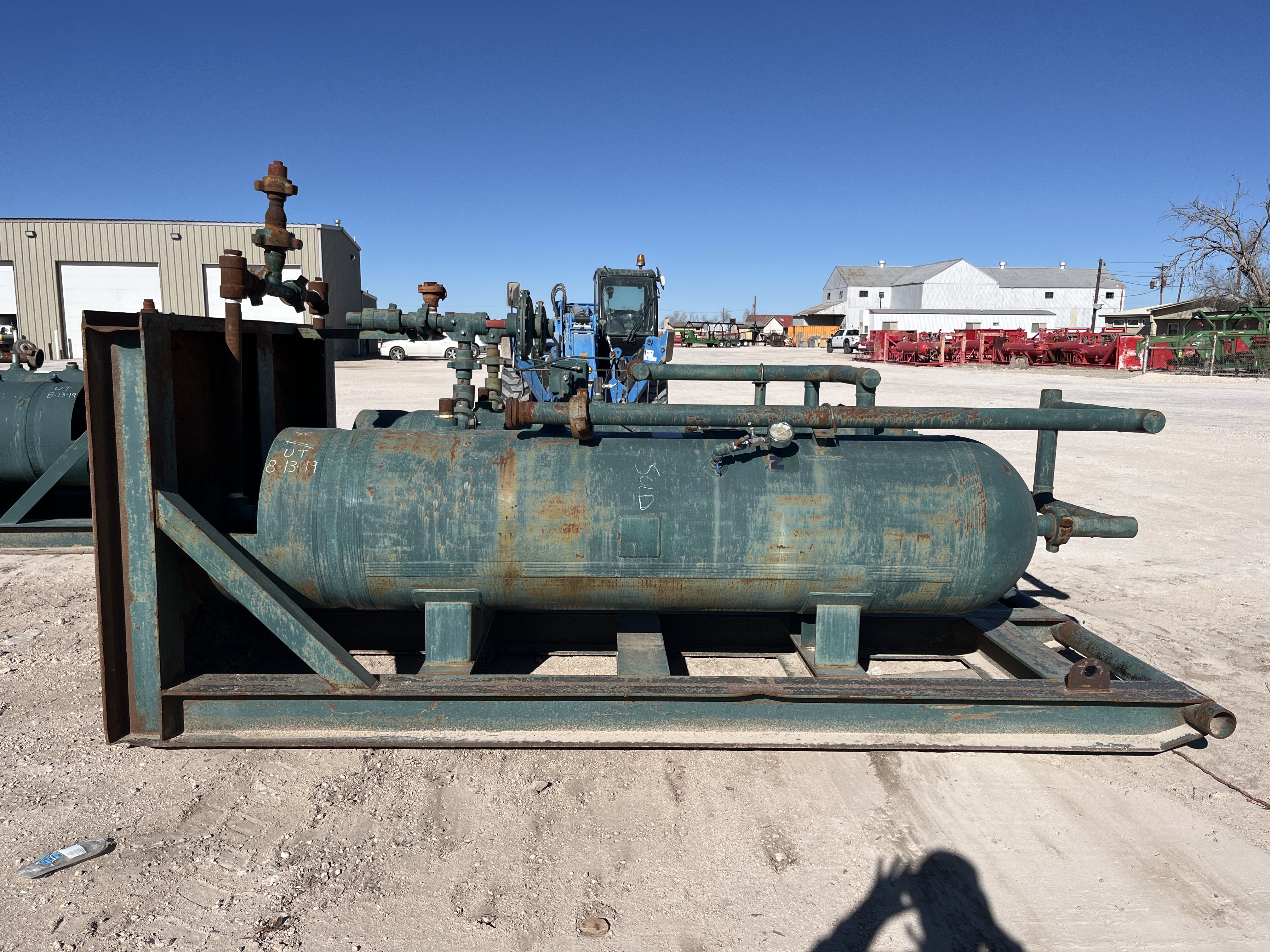 Used Sand Trap, Dual, Gravity, 30"x8', 3000#