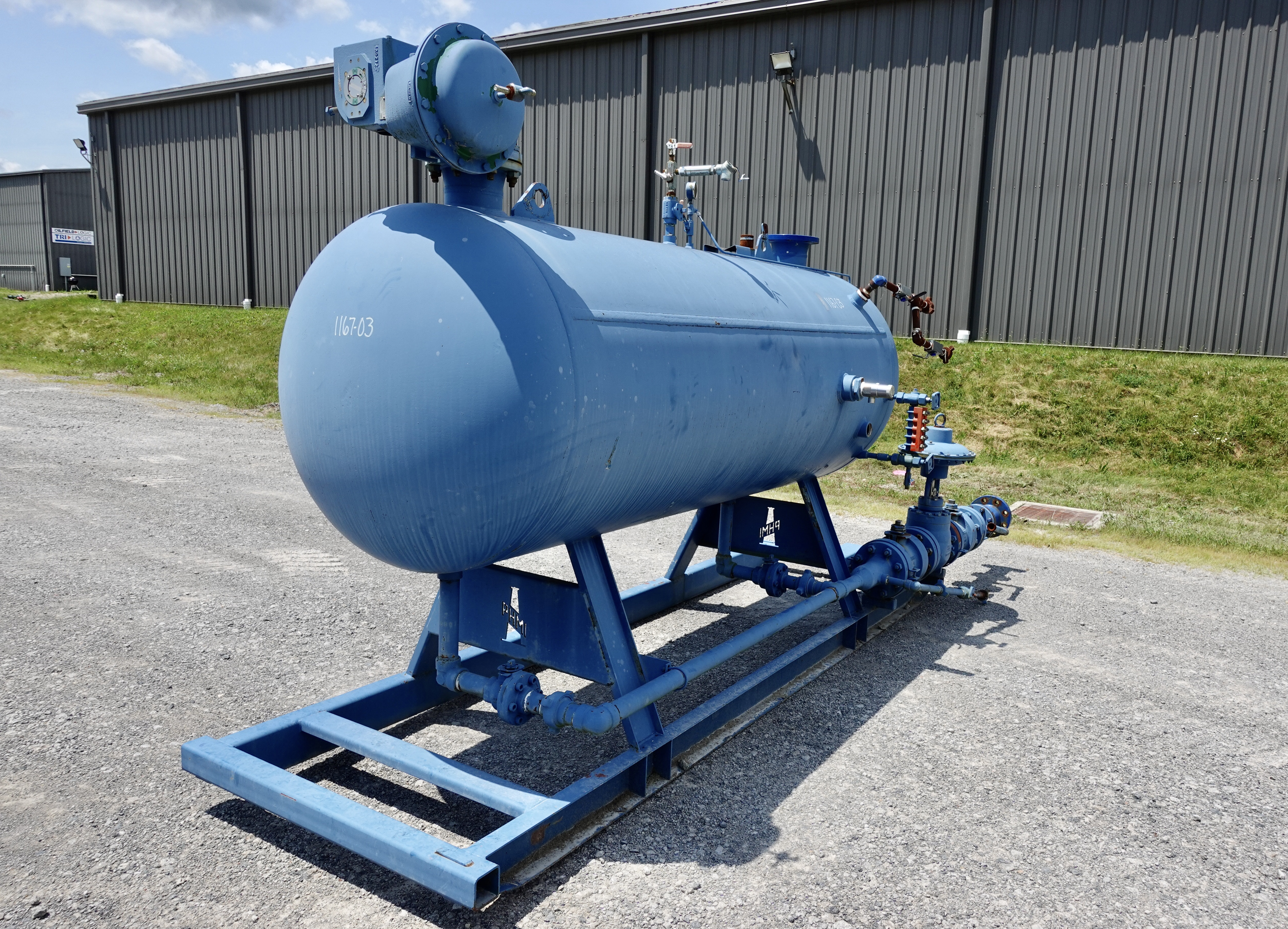 Used Separator, Horizontal, 2P, 42"x8', 250#