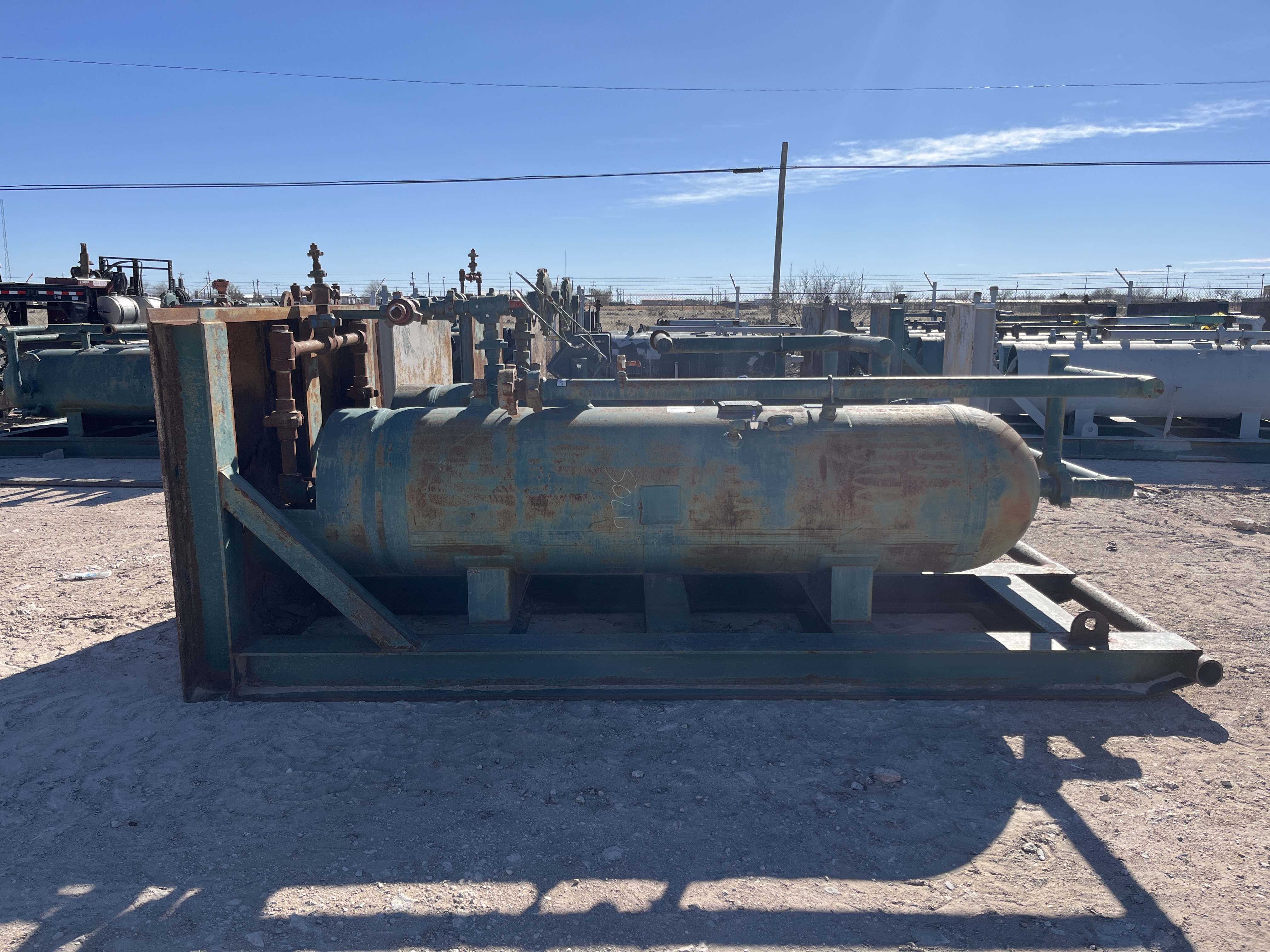 Used Sand Trap, Dual, Gravity, 30"x8', 3000#