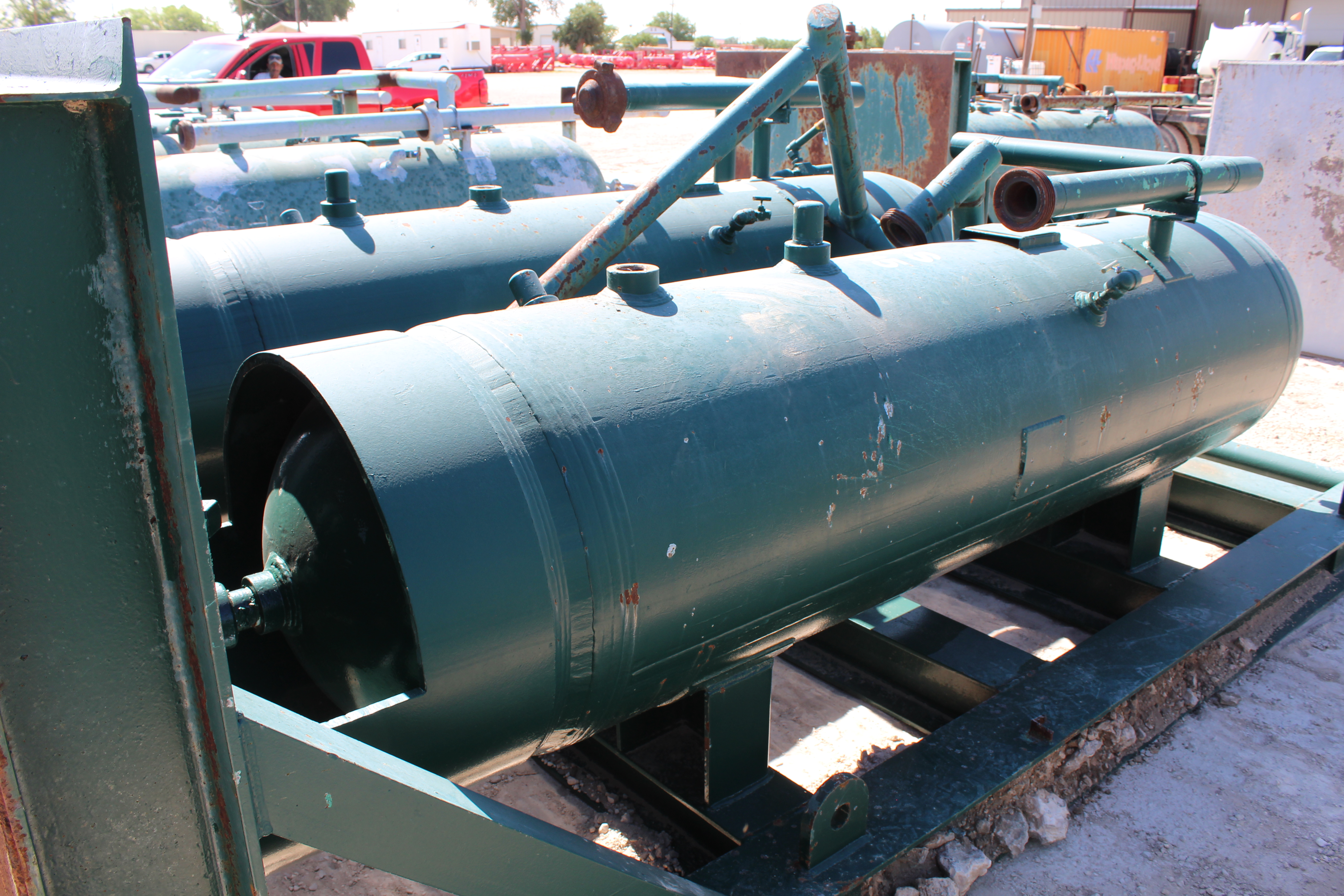 Used Sand Trap, Dual, Gravity, 30"x8', 3000#