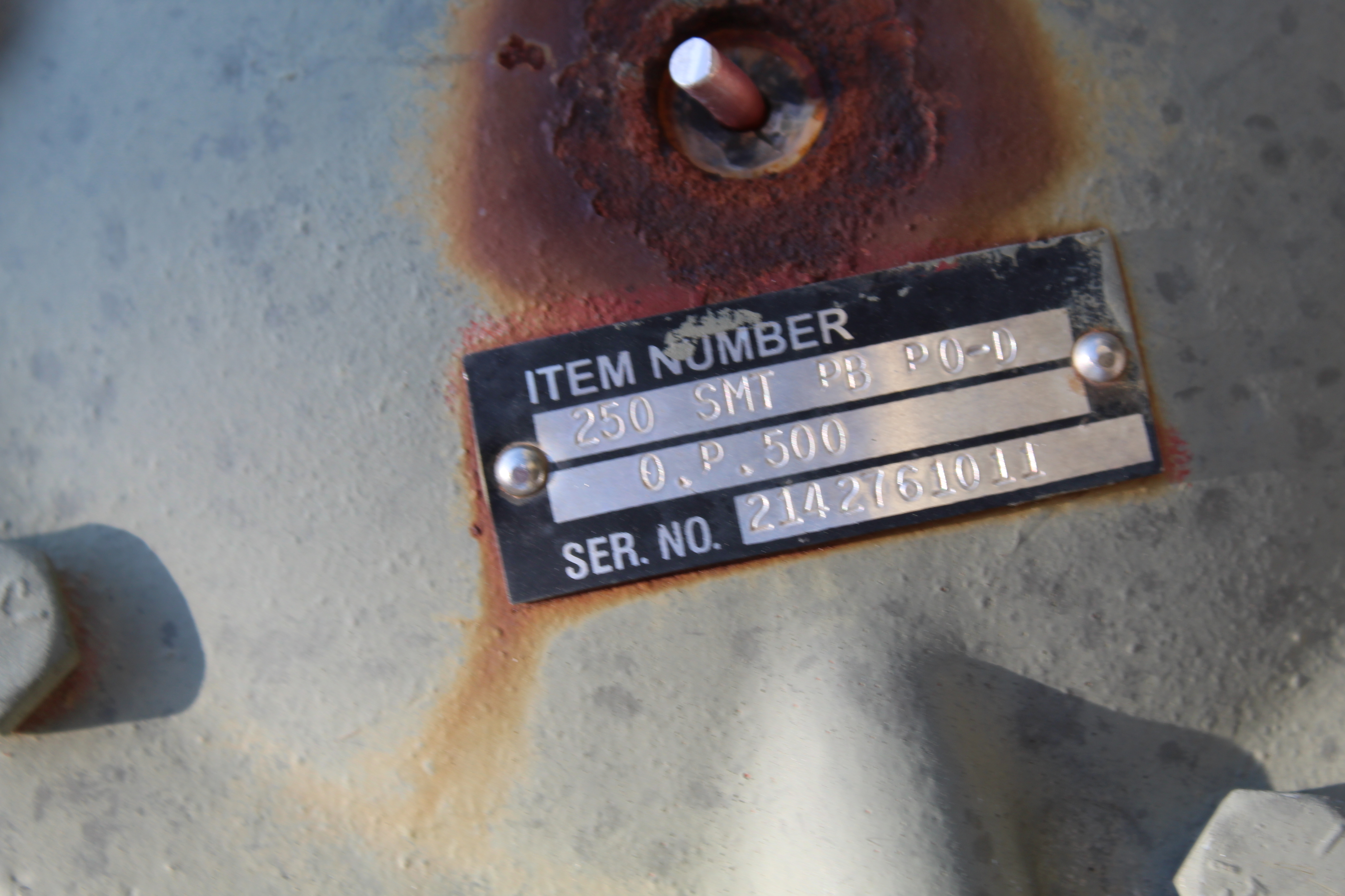 Used Separator, Horizontal, 3P, 48"x10', 250#