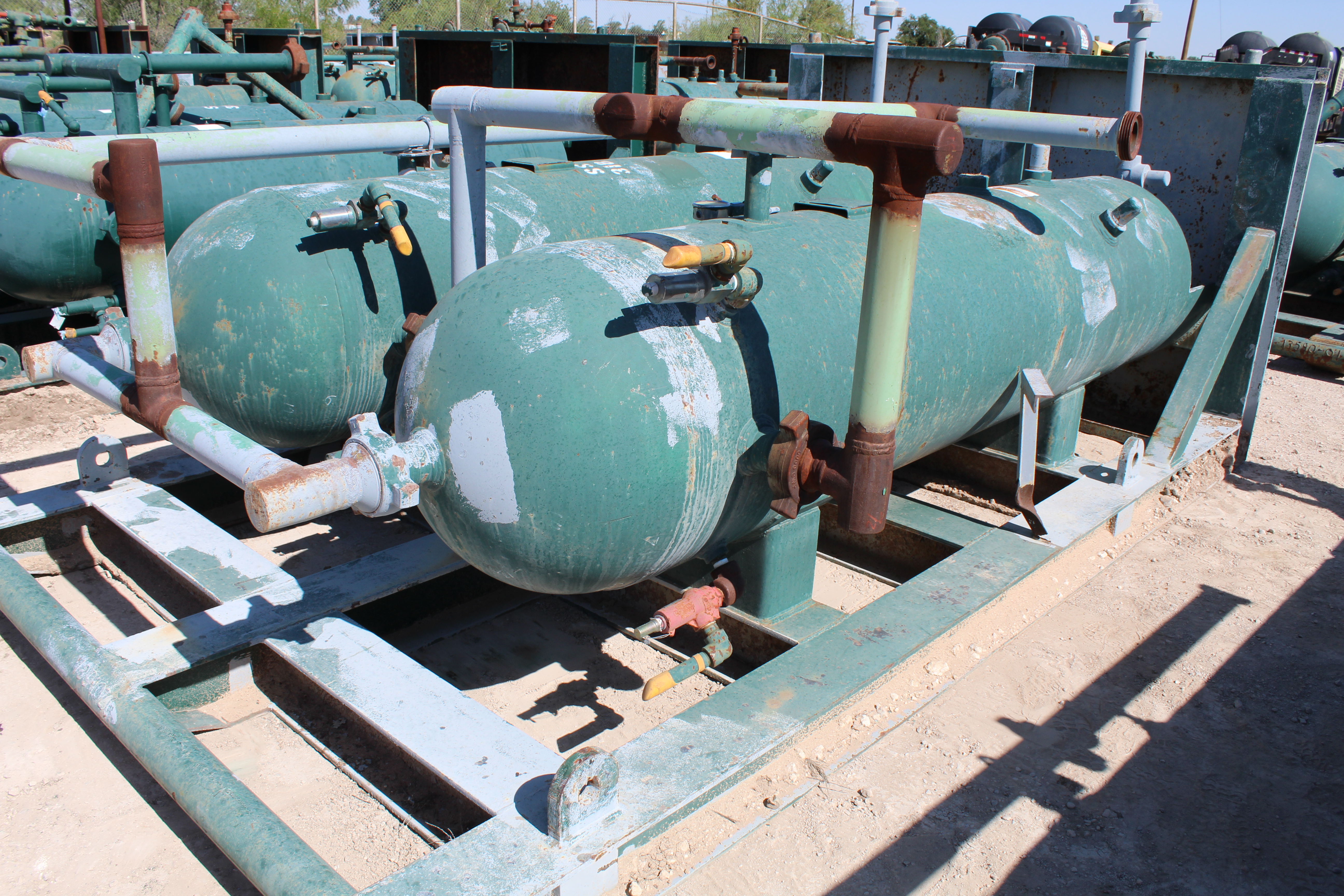 Used Sand Trap, Dual, Gravity, 30"x8', 3000#