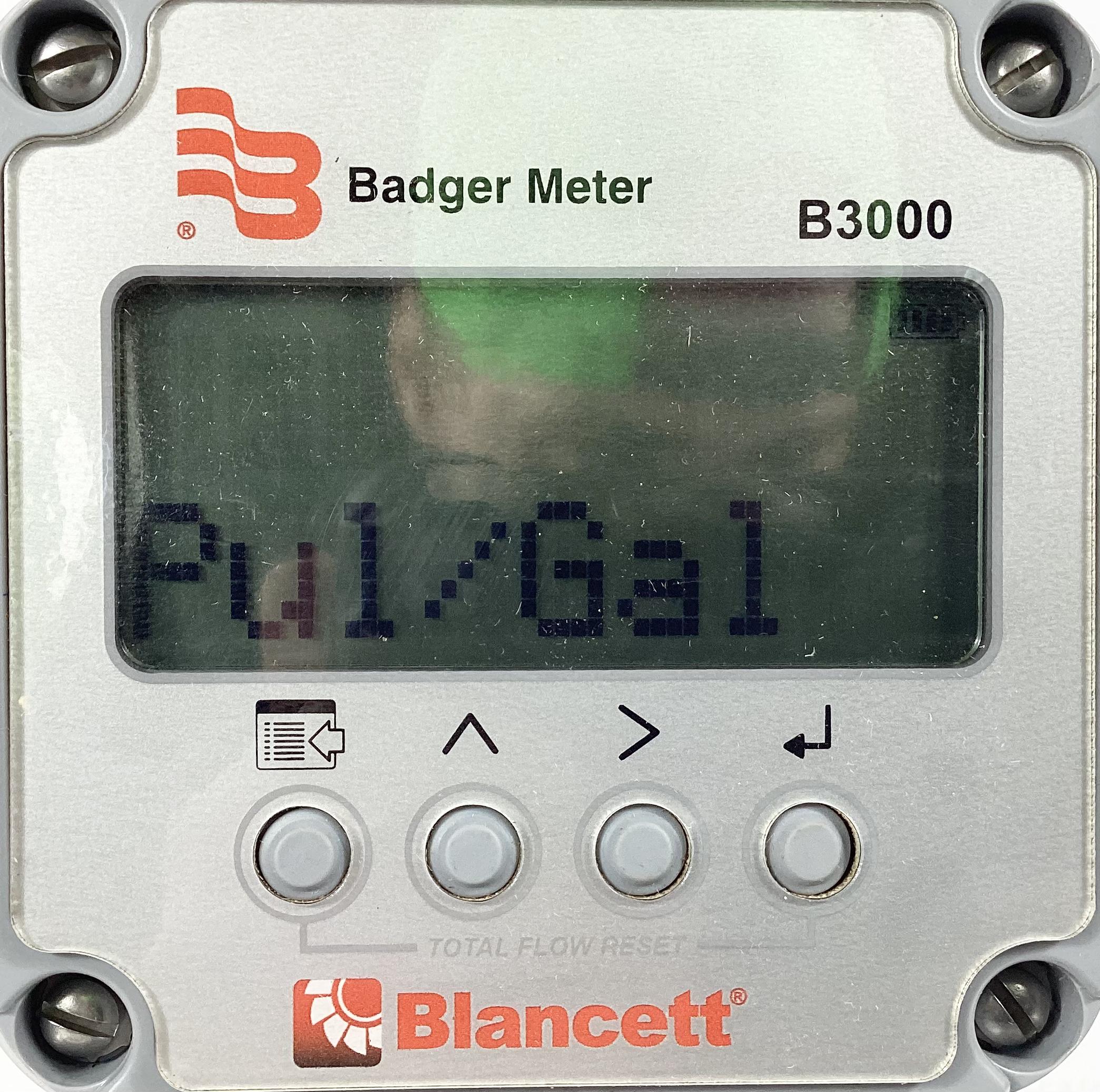 Meter, Flow, Blancett, 1", BC3000