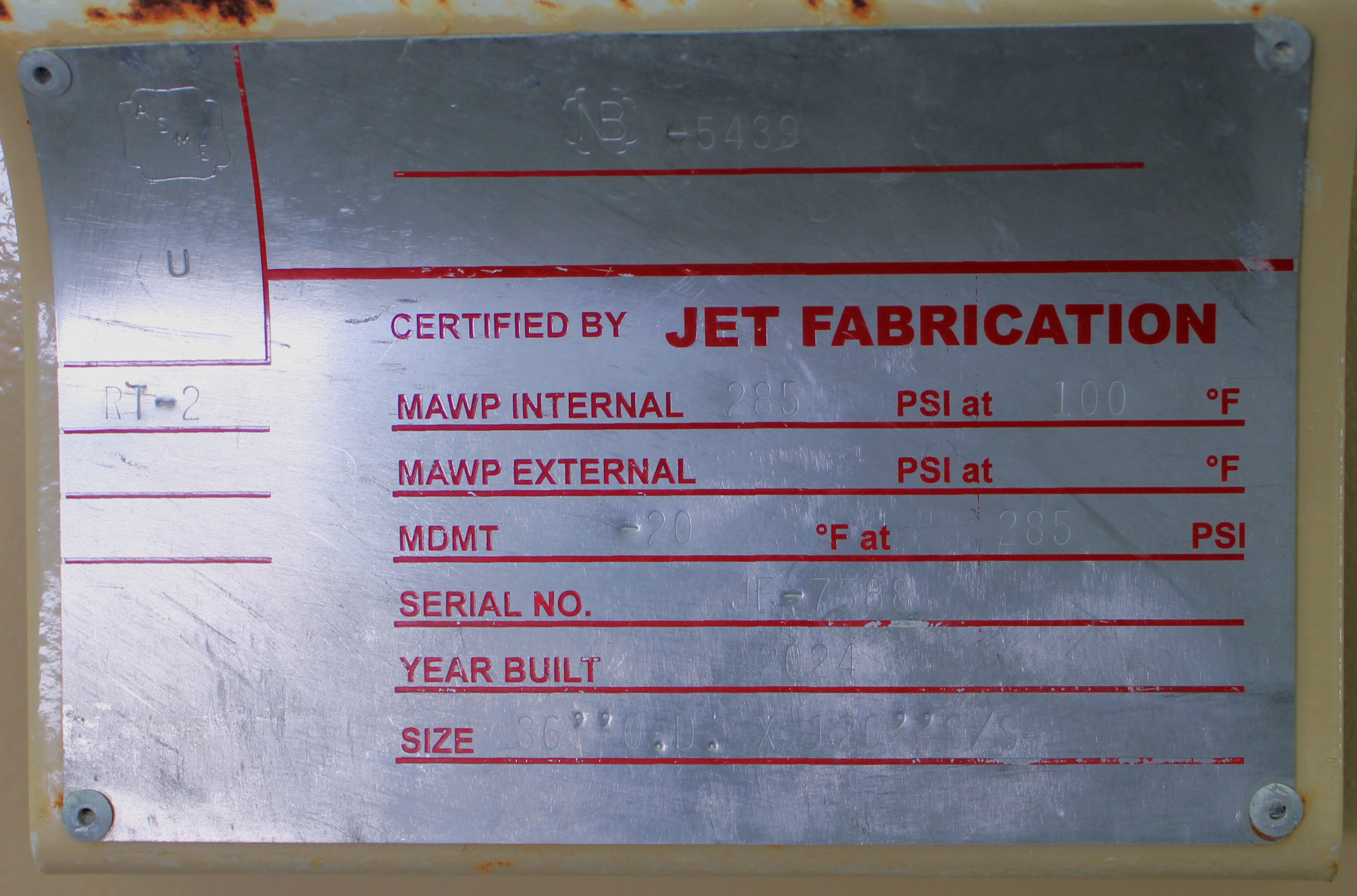 Separator, Horizontal, 3P, 36"x10', 285#