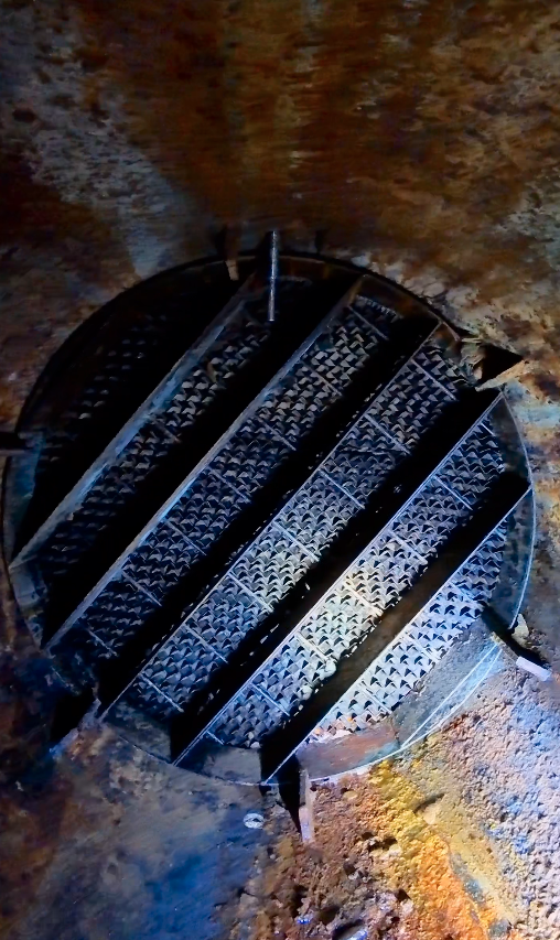 Used Tower, Glycol, Structured Packing, 38"x21'6", 1440#