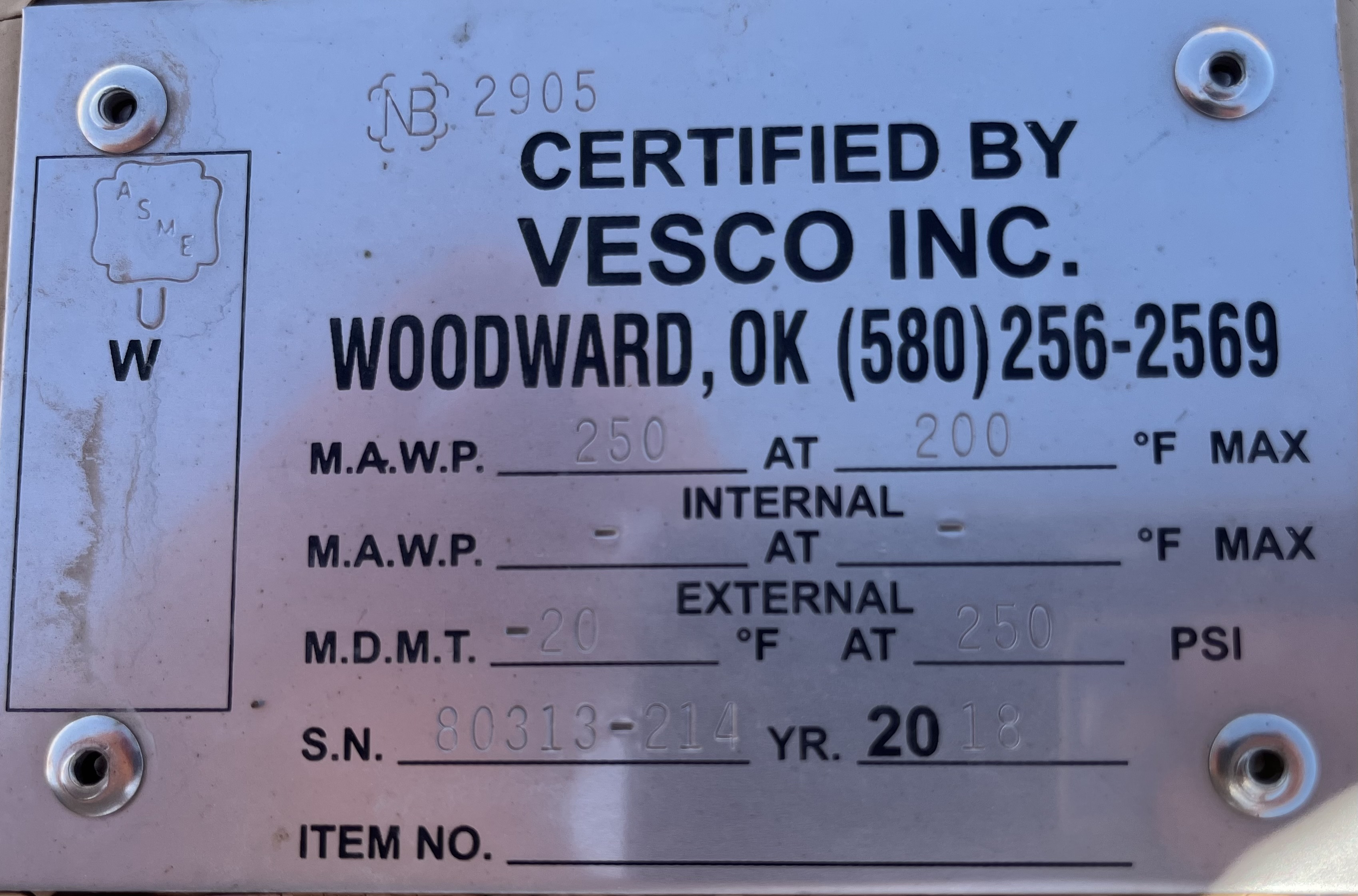 Used Separator, Vertical, 2P, 30"x10', 250#