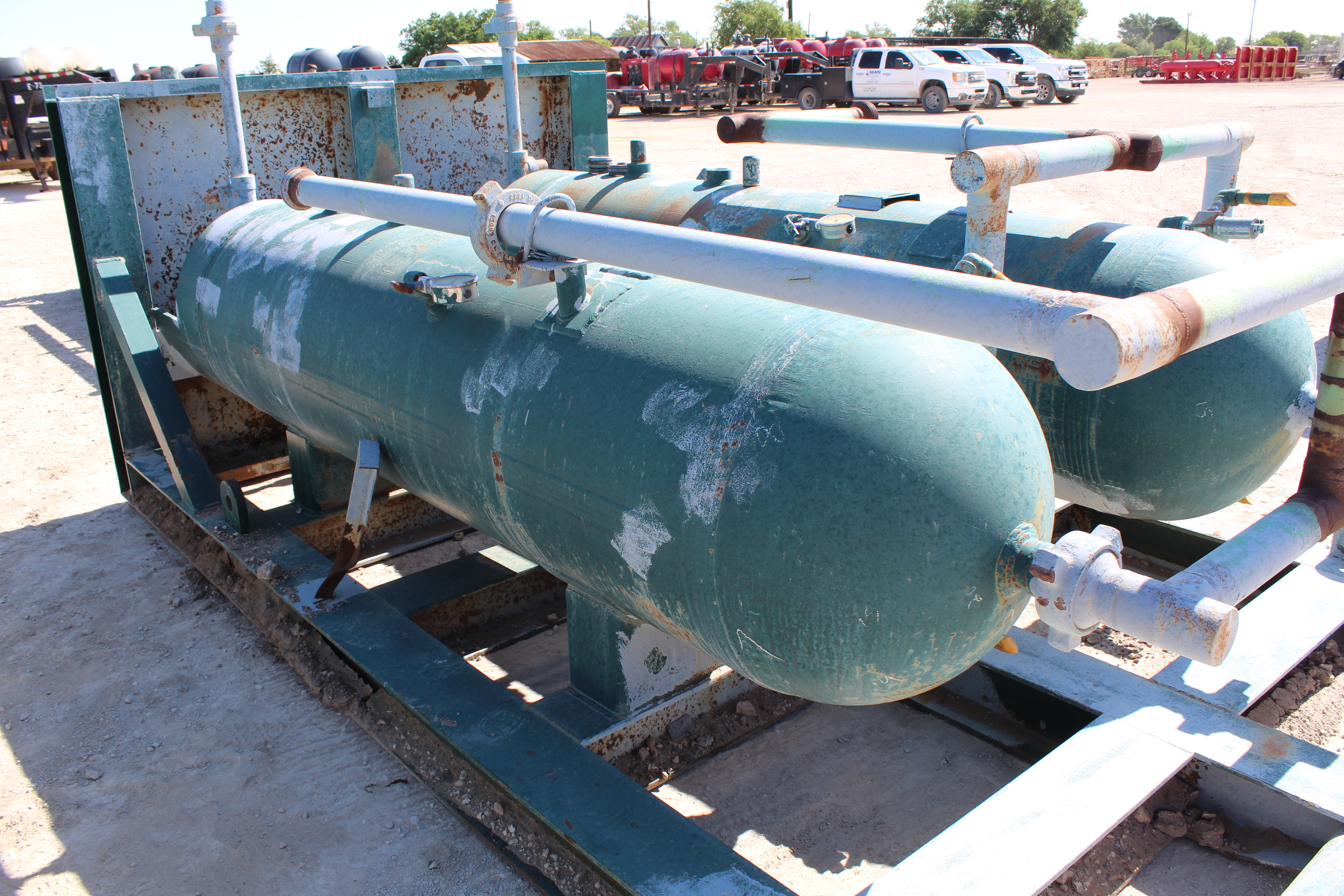 Used Sand Trap, Dual, Gravity, 30"x8', 3000#