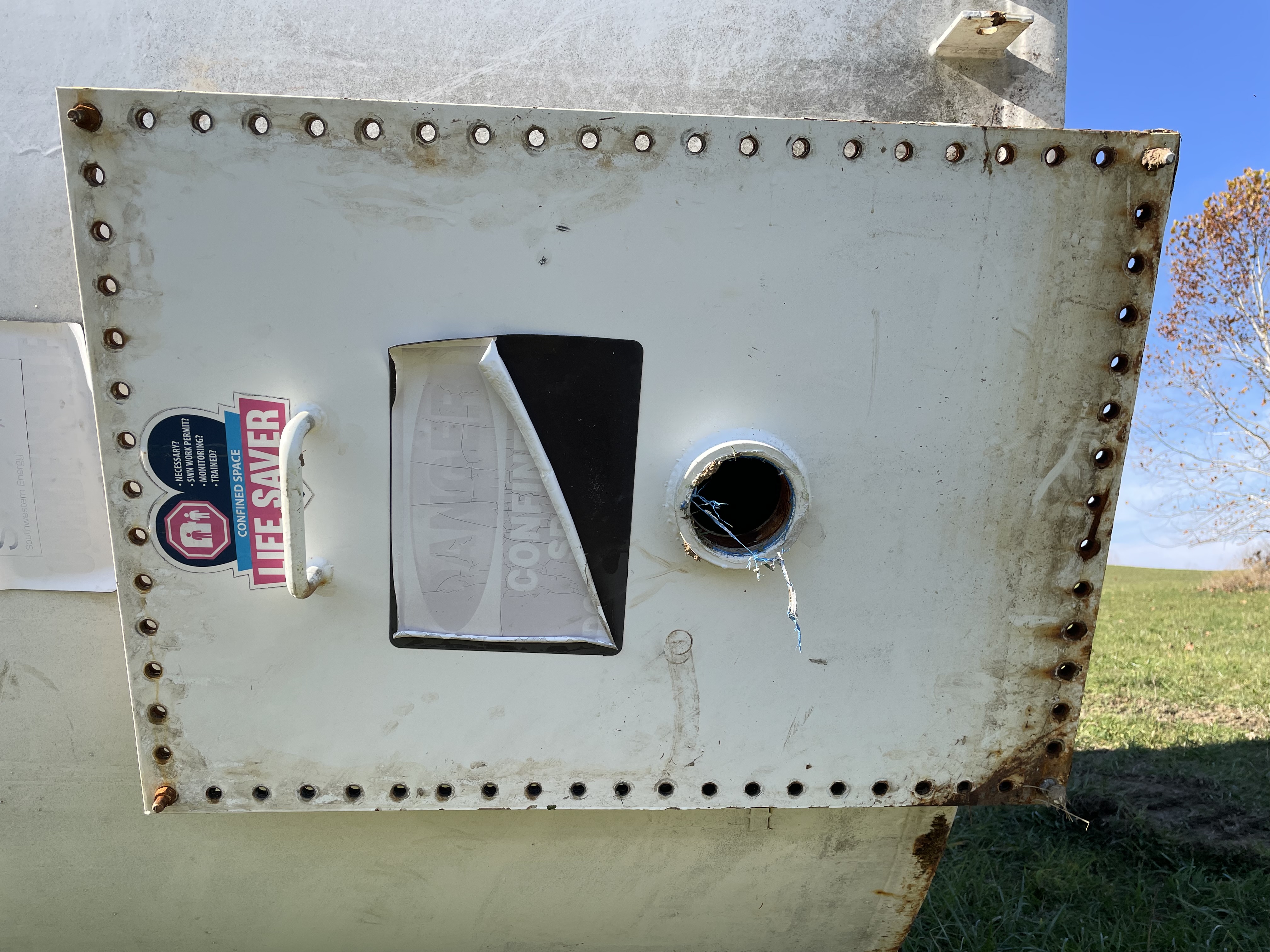 Used Tank, Vertical, 400 BBL, 12'"x20'