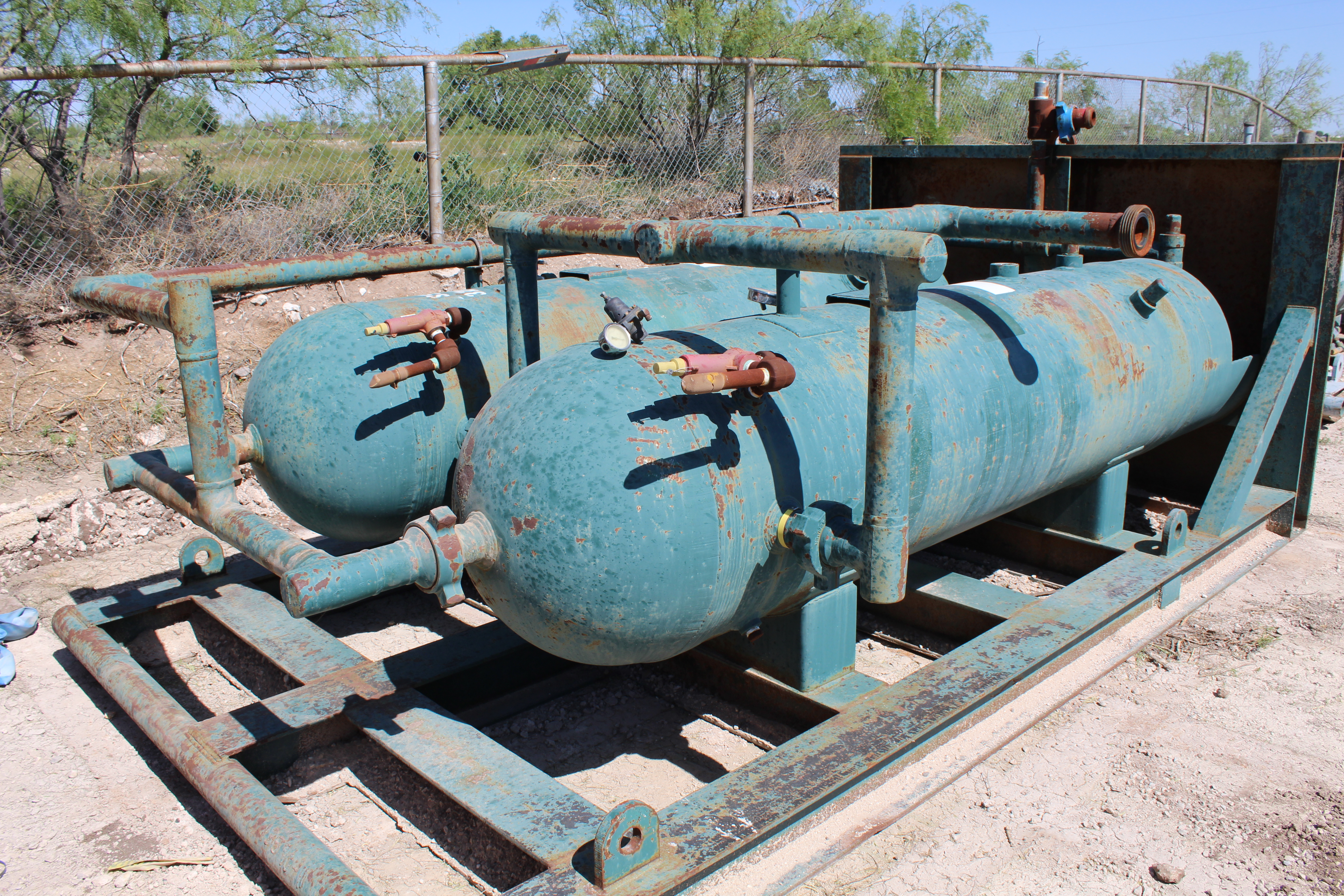 Used Sand Trap, Dual, Gravity, 30"x8', 3000#