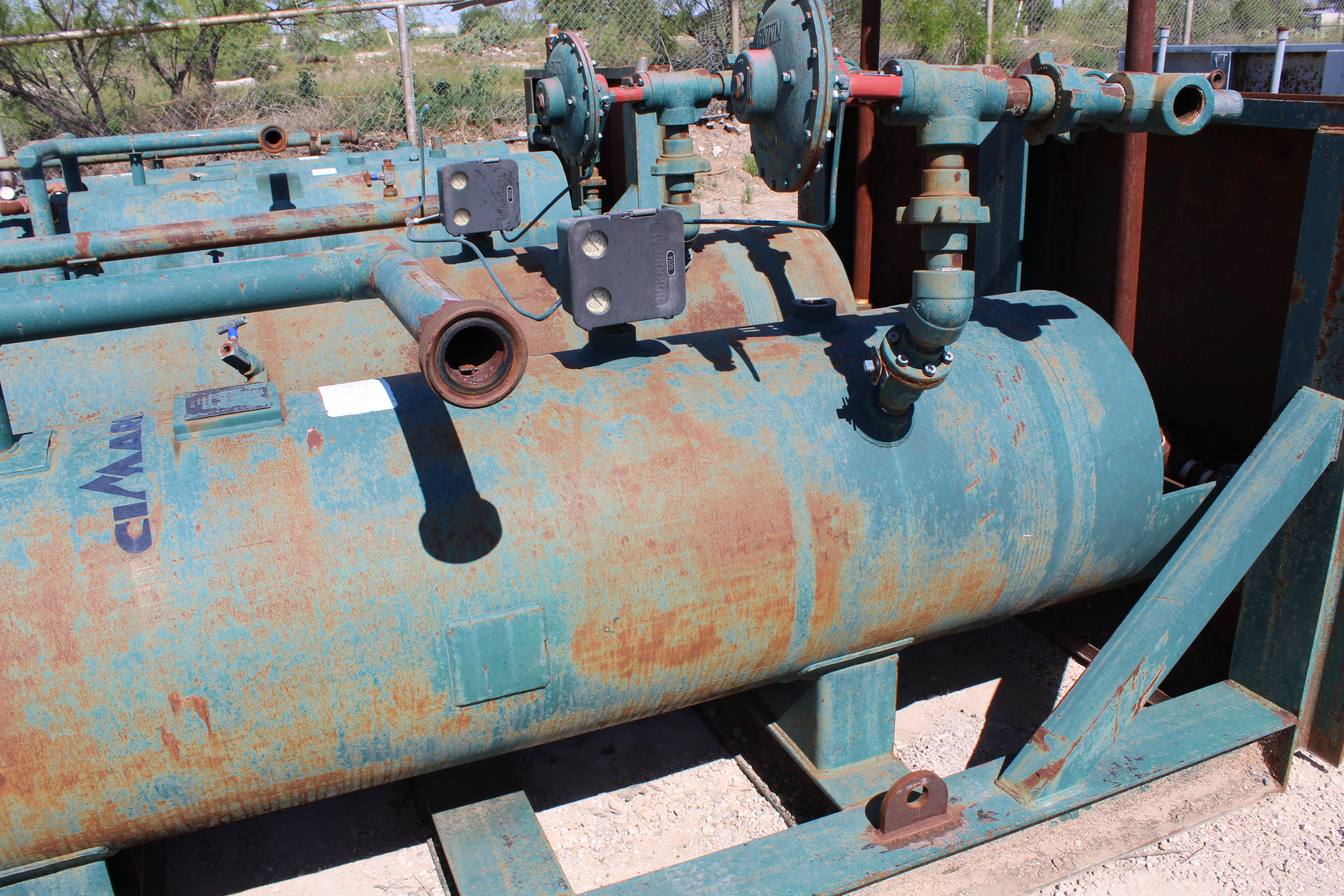 Used Sand Trap, Dual, Gravity, 30"x8', 3000#