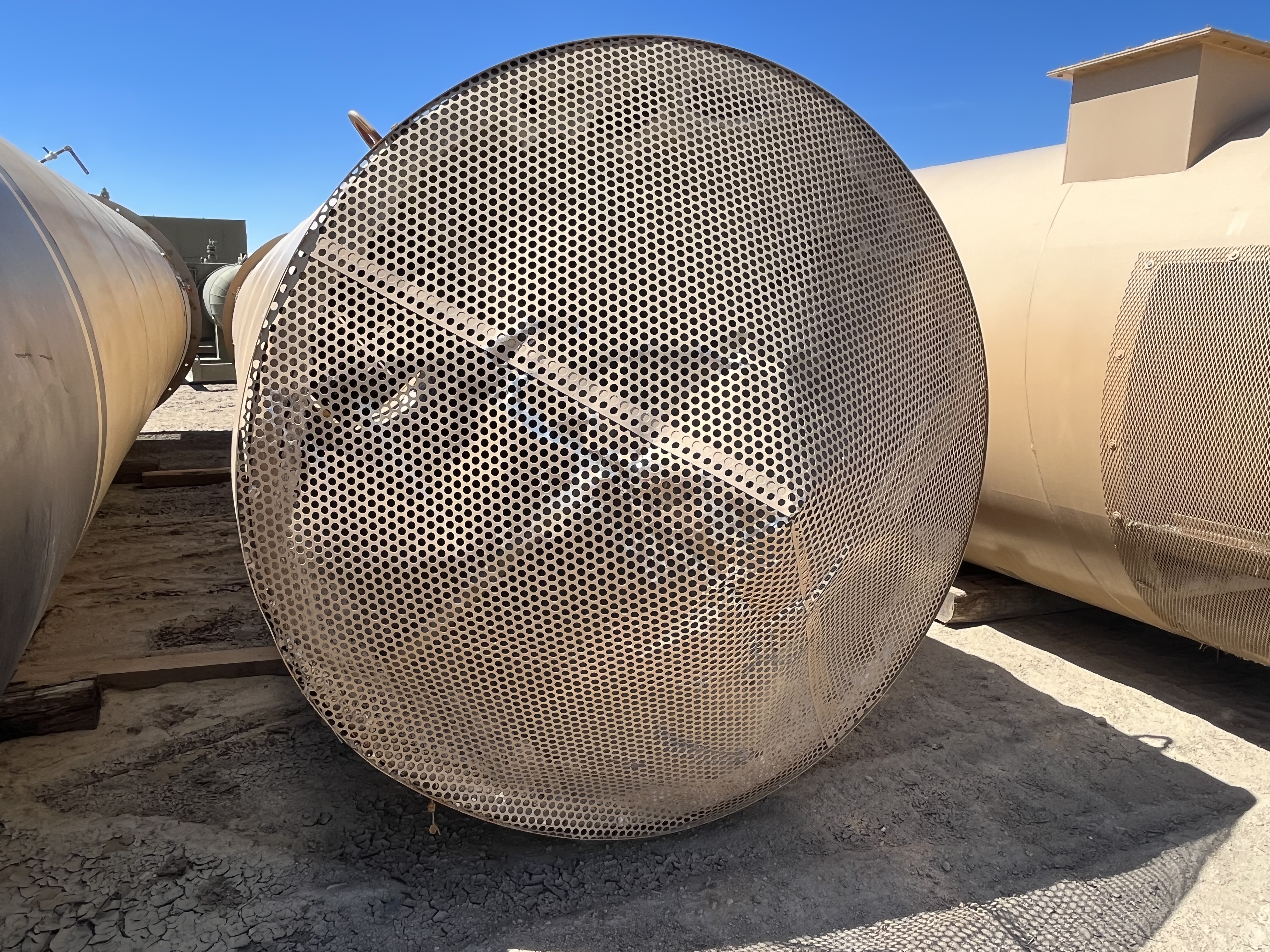 Used Combustor / Flare, 84"x30', 53 MMBtu/hr