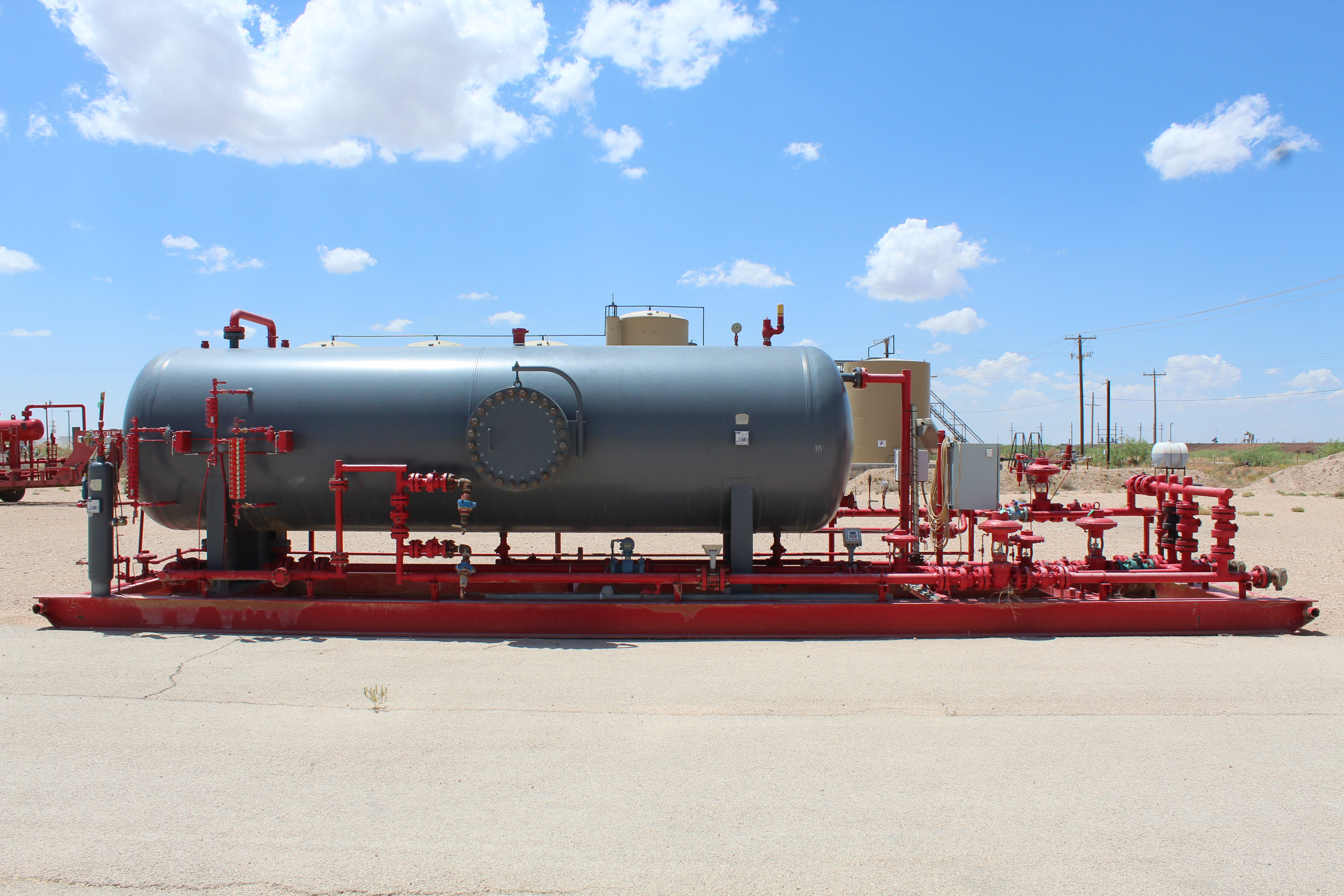 Used Separator, Horizontal, 4P, 72"x20', 500#