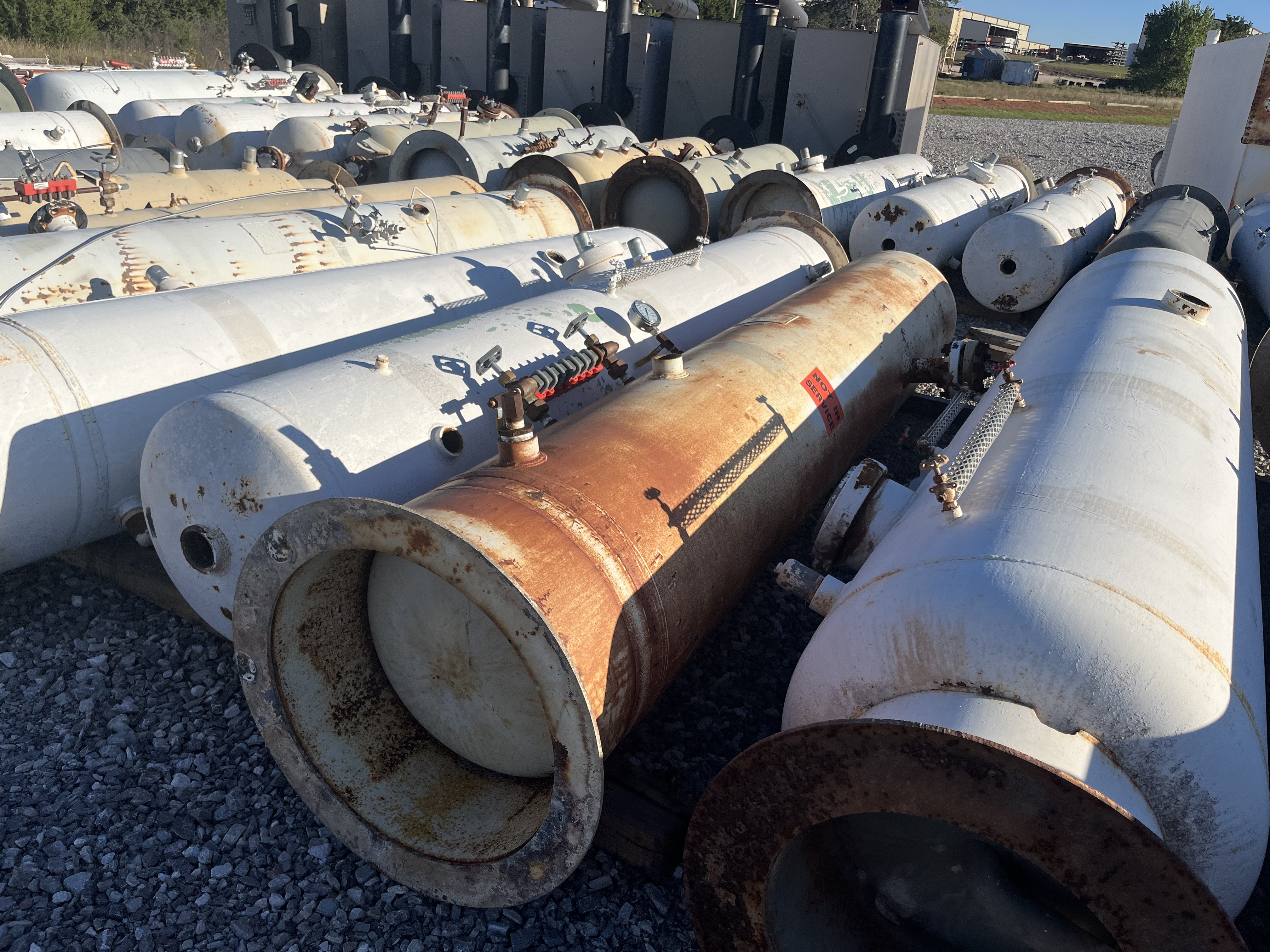 Used Separator, Vertical, 2P, 24"x10', 1440#