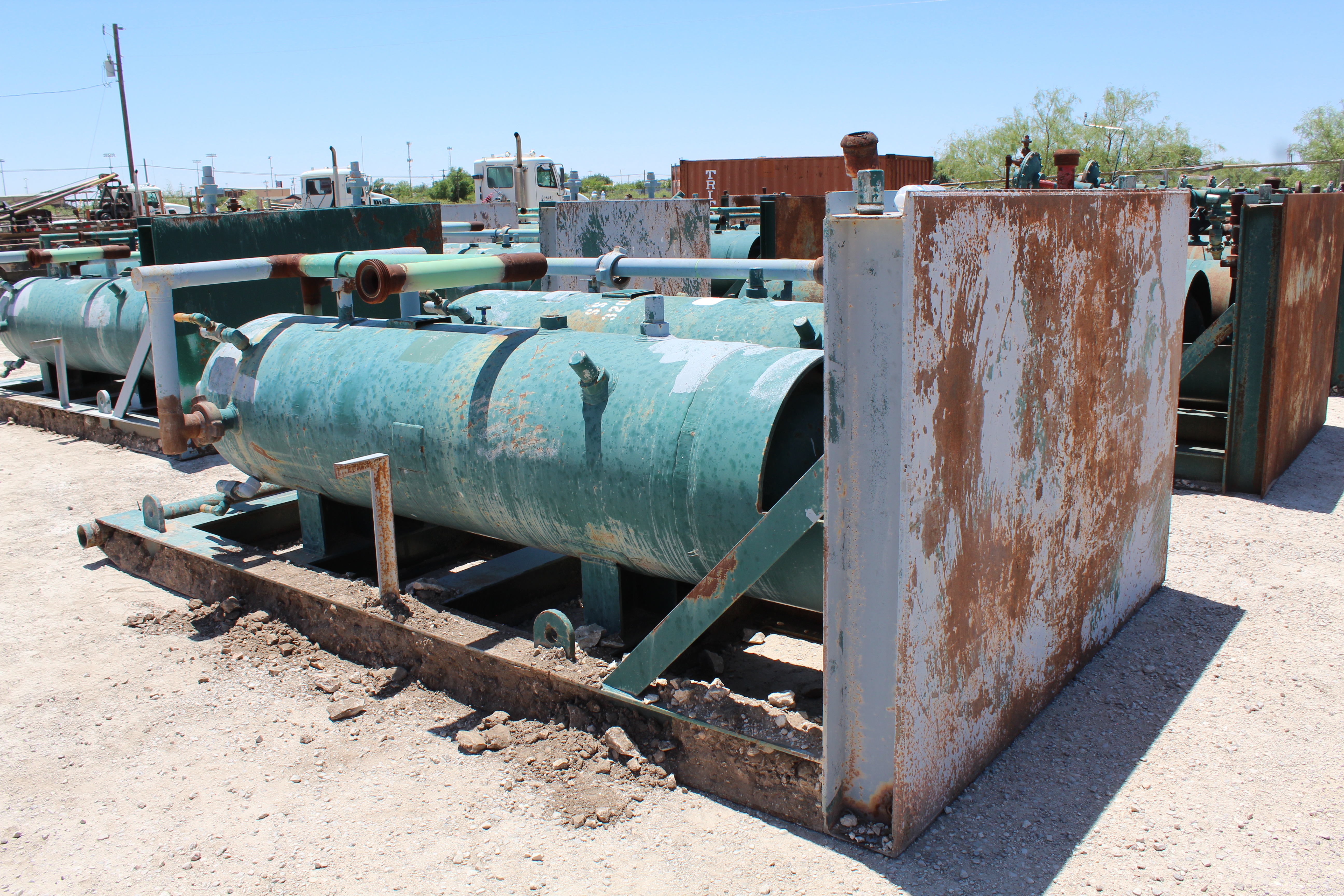 Used Sand Trap, Dual, Gravity, 30"x8', 3000#