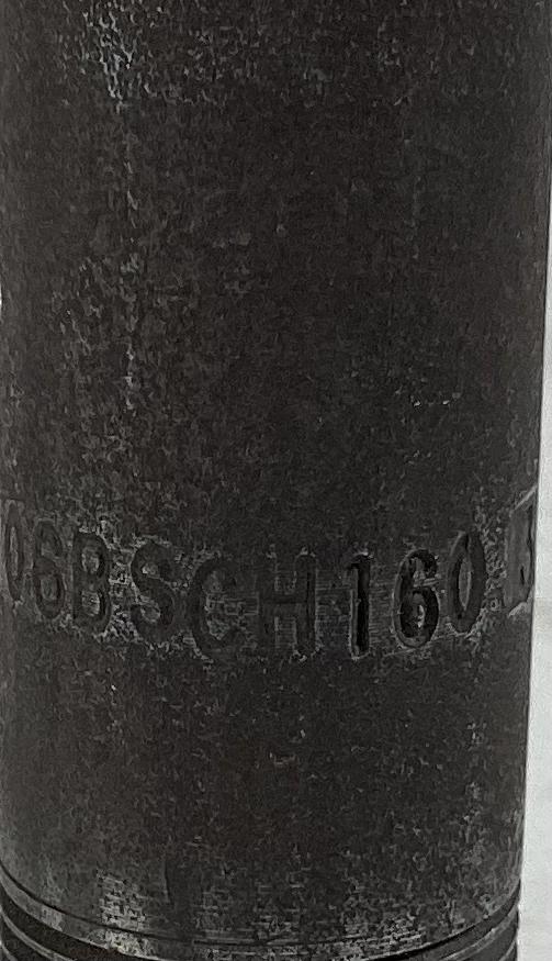 Nipple, 3/4"x4", SCH-160