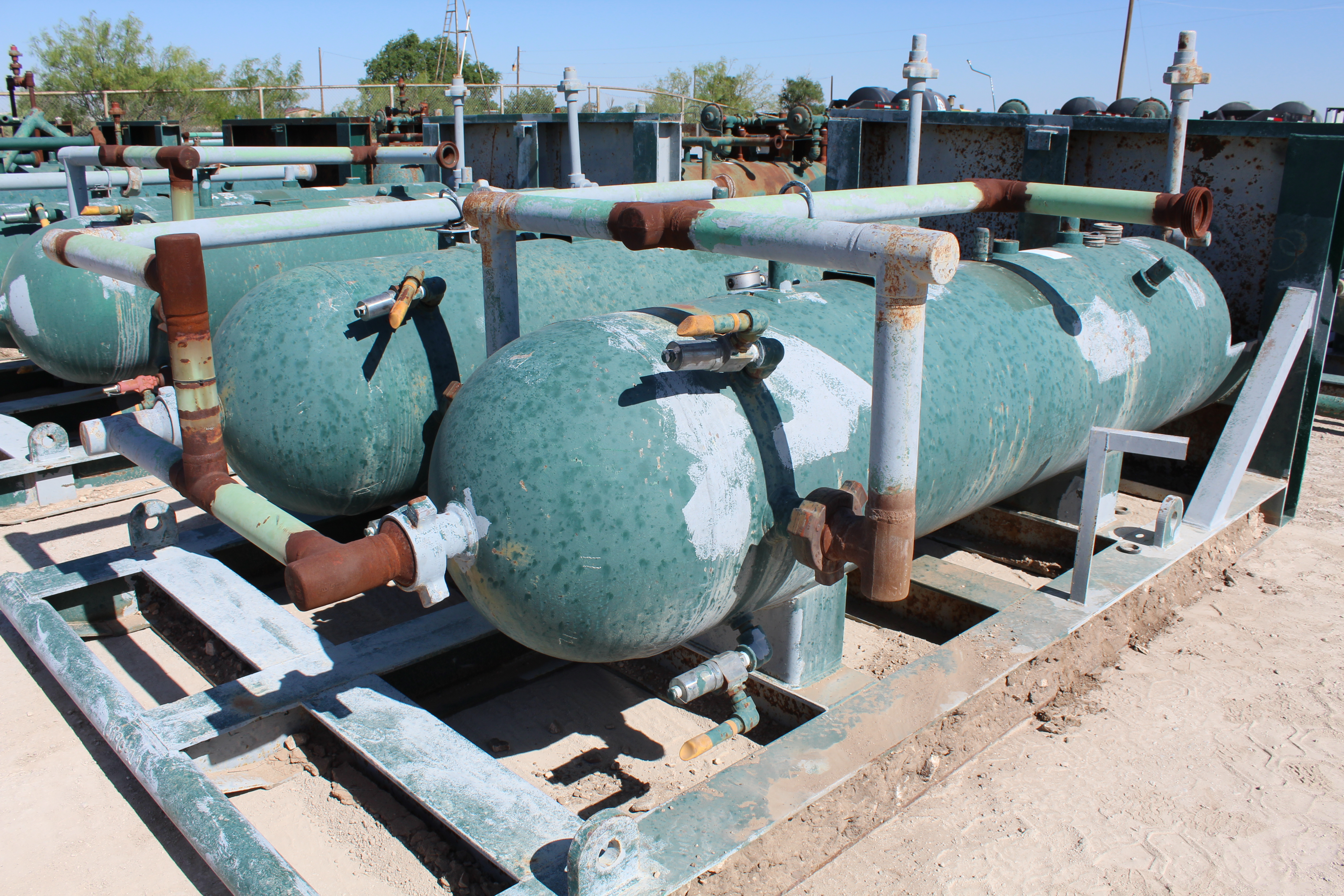 Used Sand Trap, Dual, Gravity, 30"x8', 3000#