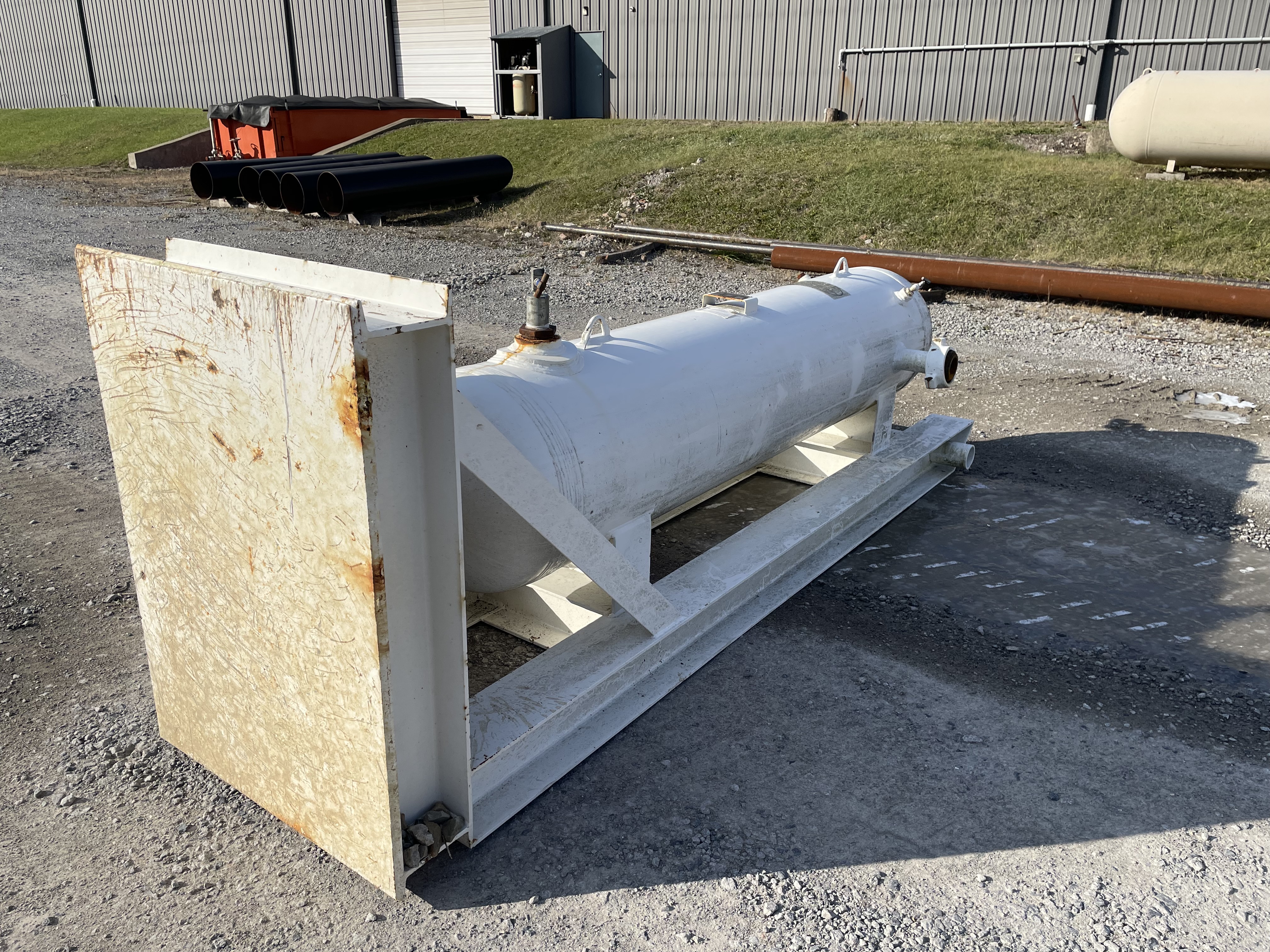 Used Sand Trap, Gravity, 24"x8', 3000#