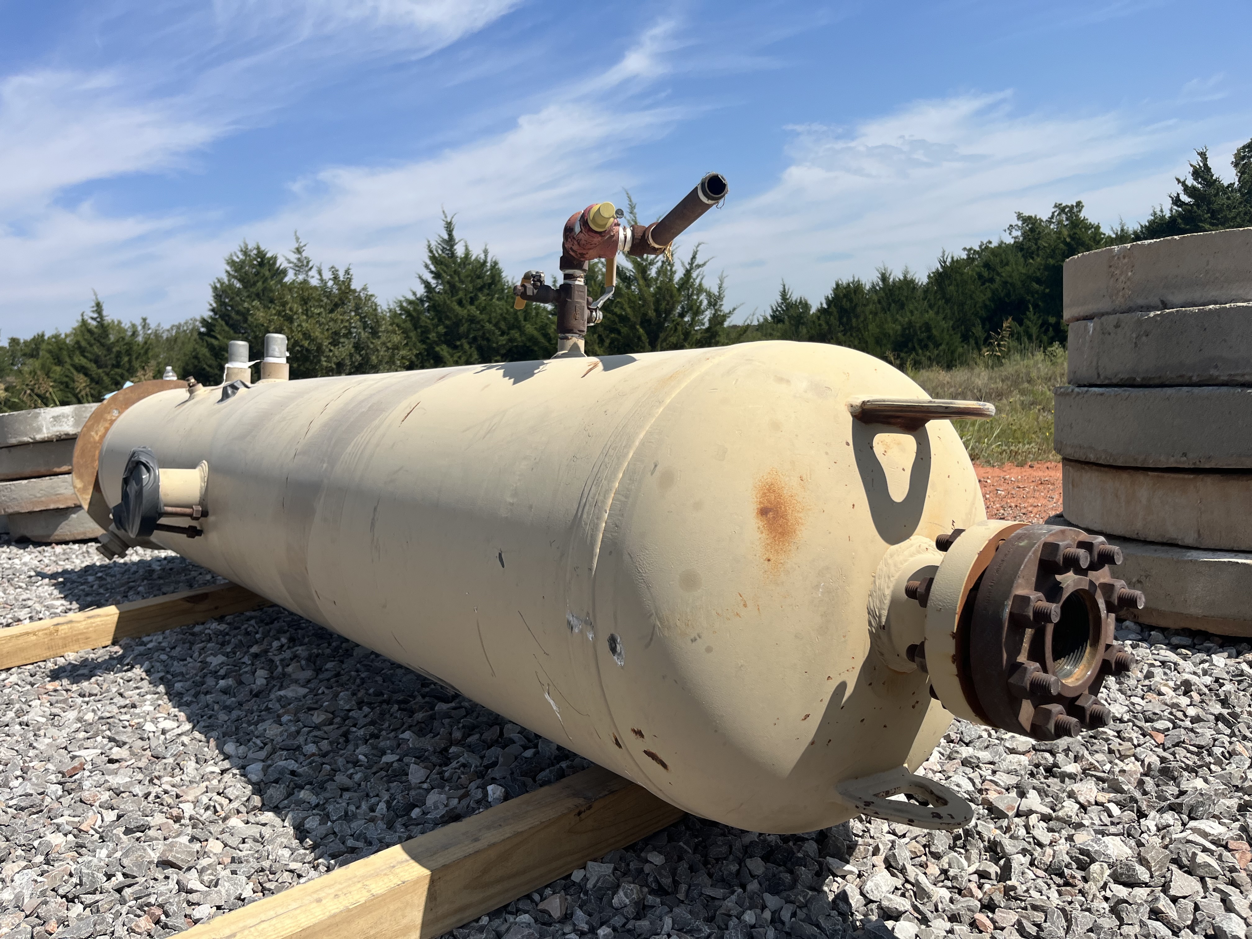 Used Separator, Vertical, 3P, 24"x10', 1440#