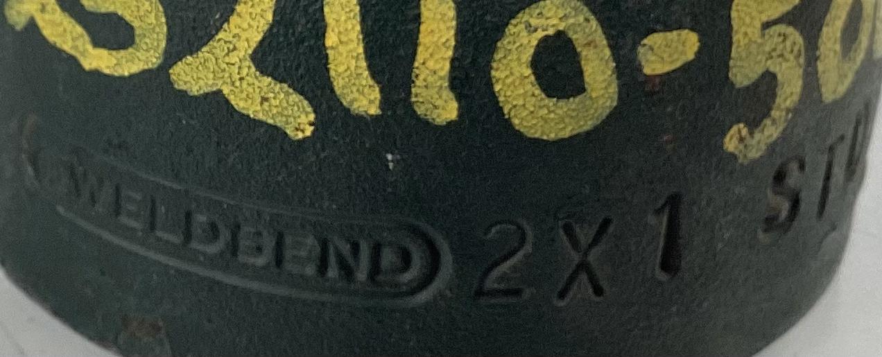 Reducer, Weld, 2"x1", XH