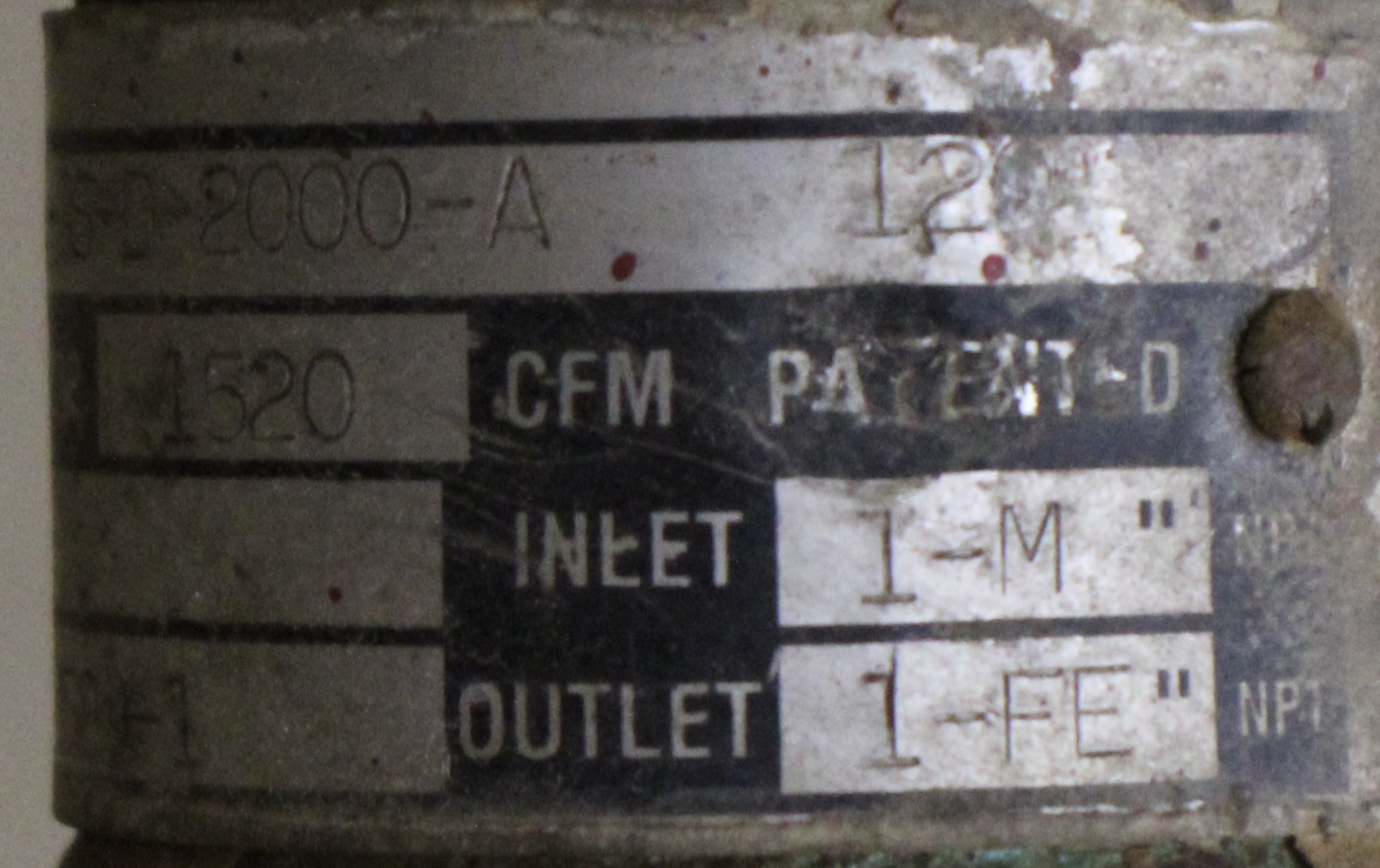 Used GPU, Single, 20"x10', 1422, 1 mmbtu