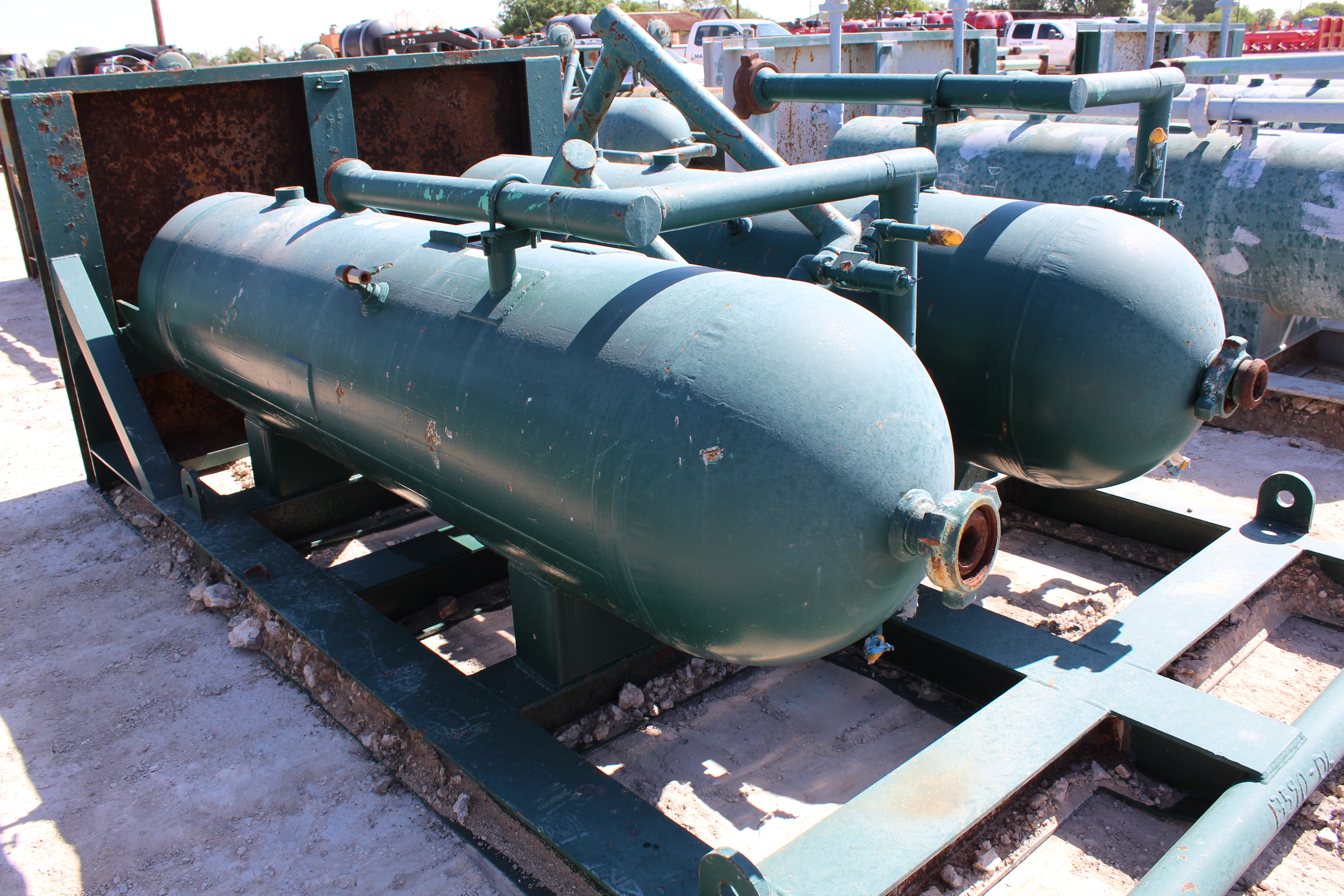 Used Sand Trap, Dual, Gravity, 30"x8', 3000#