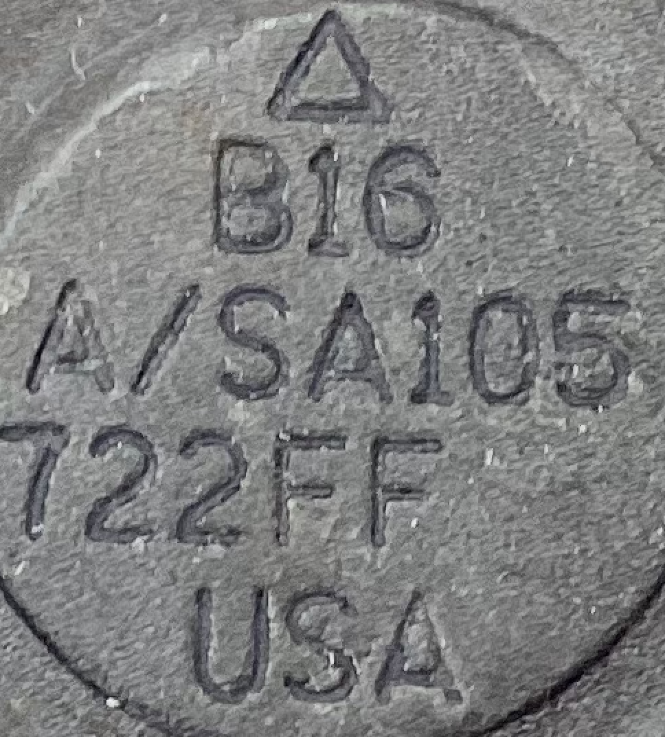 Tee, THD, 1"x1"x1/4", 3M, SA105