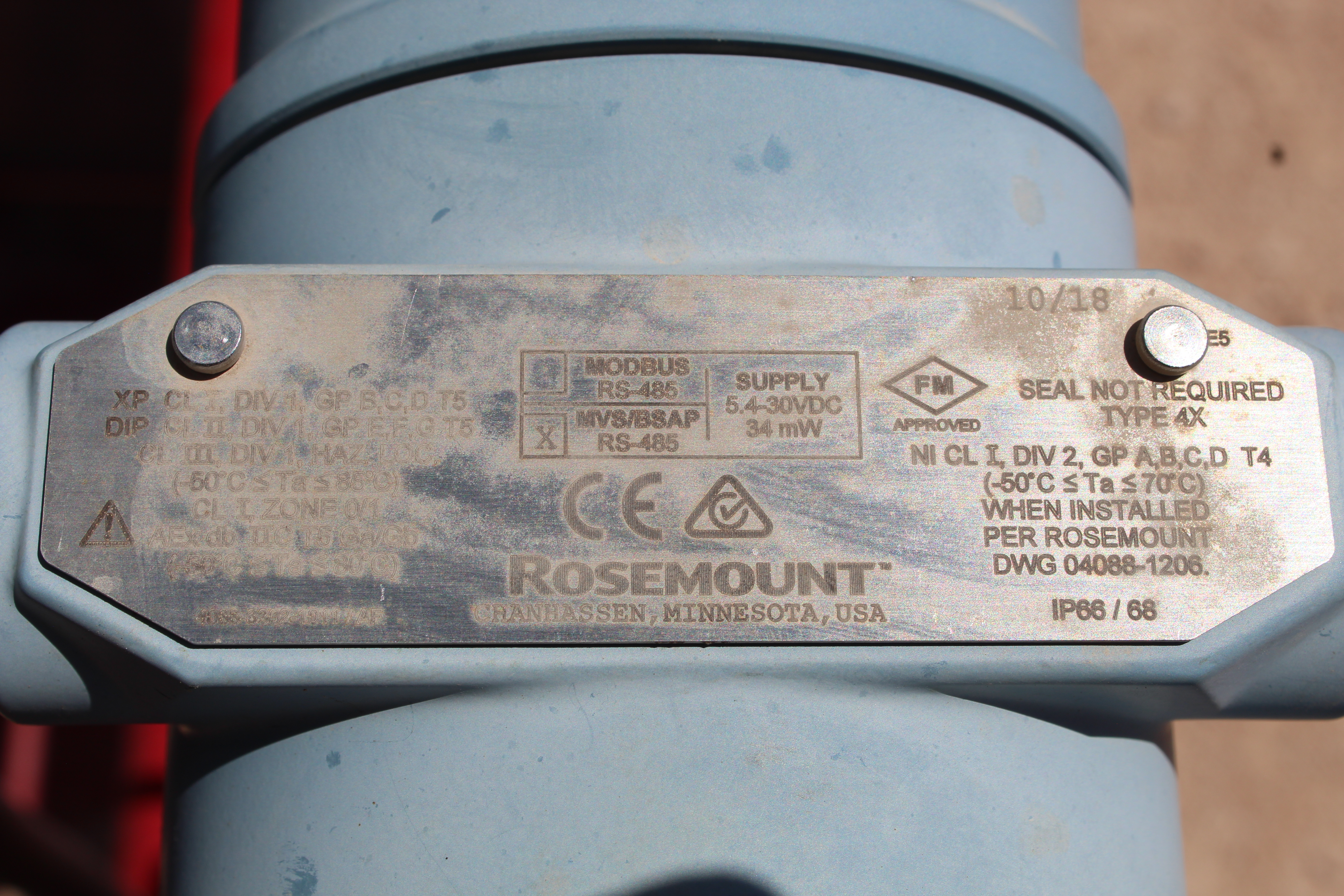 Used Separator, Horizontal, 4P, 72"x20', 500#