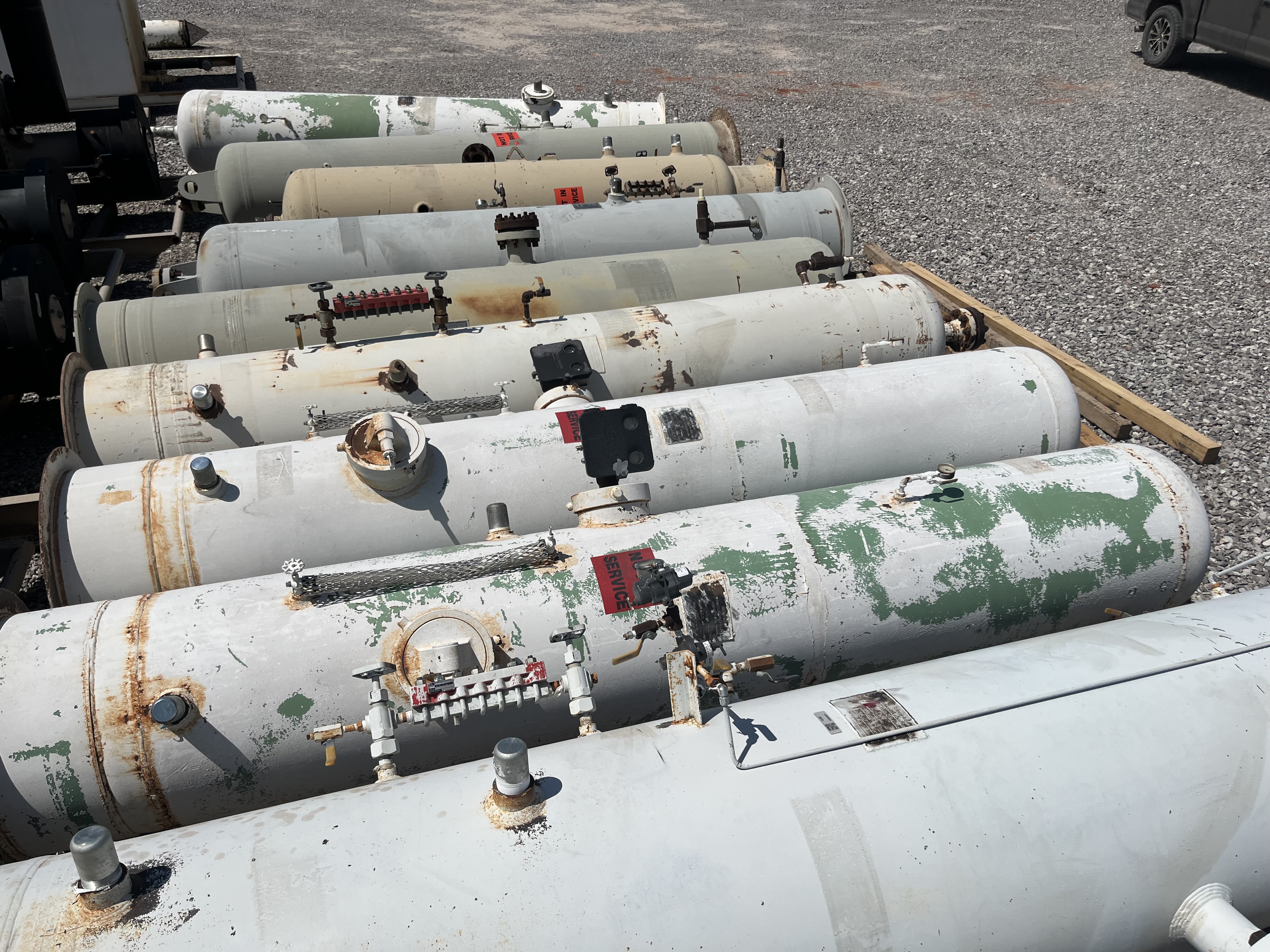 Used Separator, Vertical, 3P, 24"x10', 125#