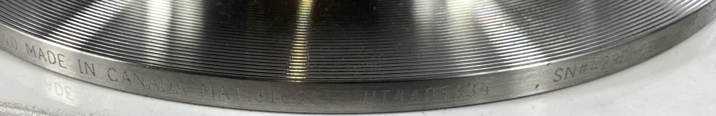 Flow Conditioner, 6", RF150-2500, 50E, SS, SCH40