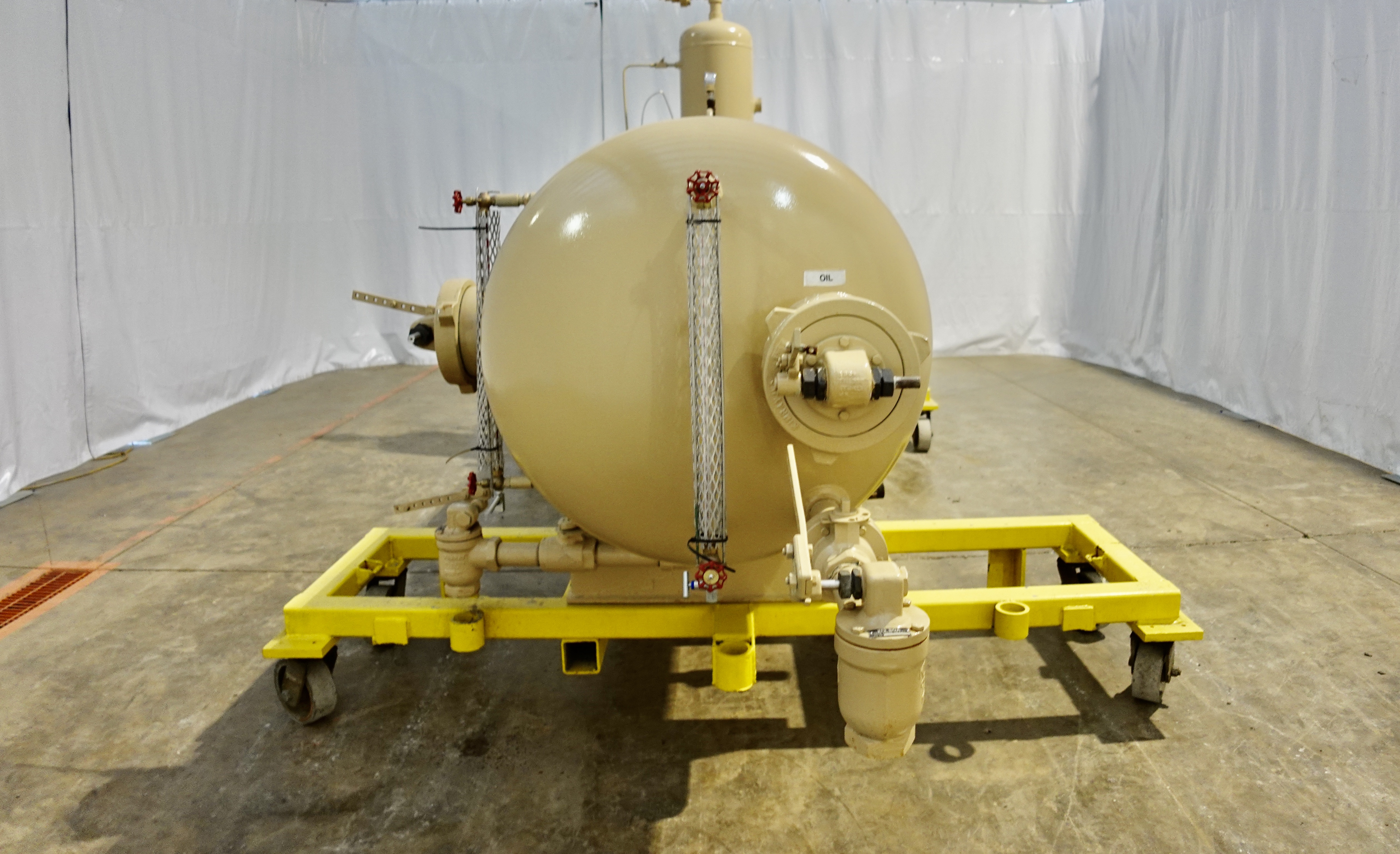 Used Heater Treater, Horizontal, 36"x10', 125#