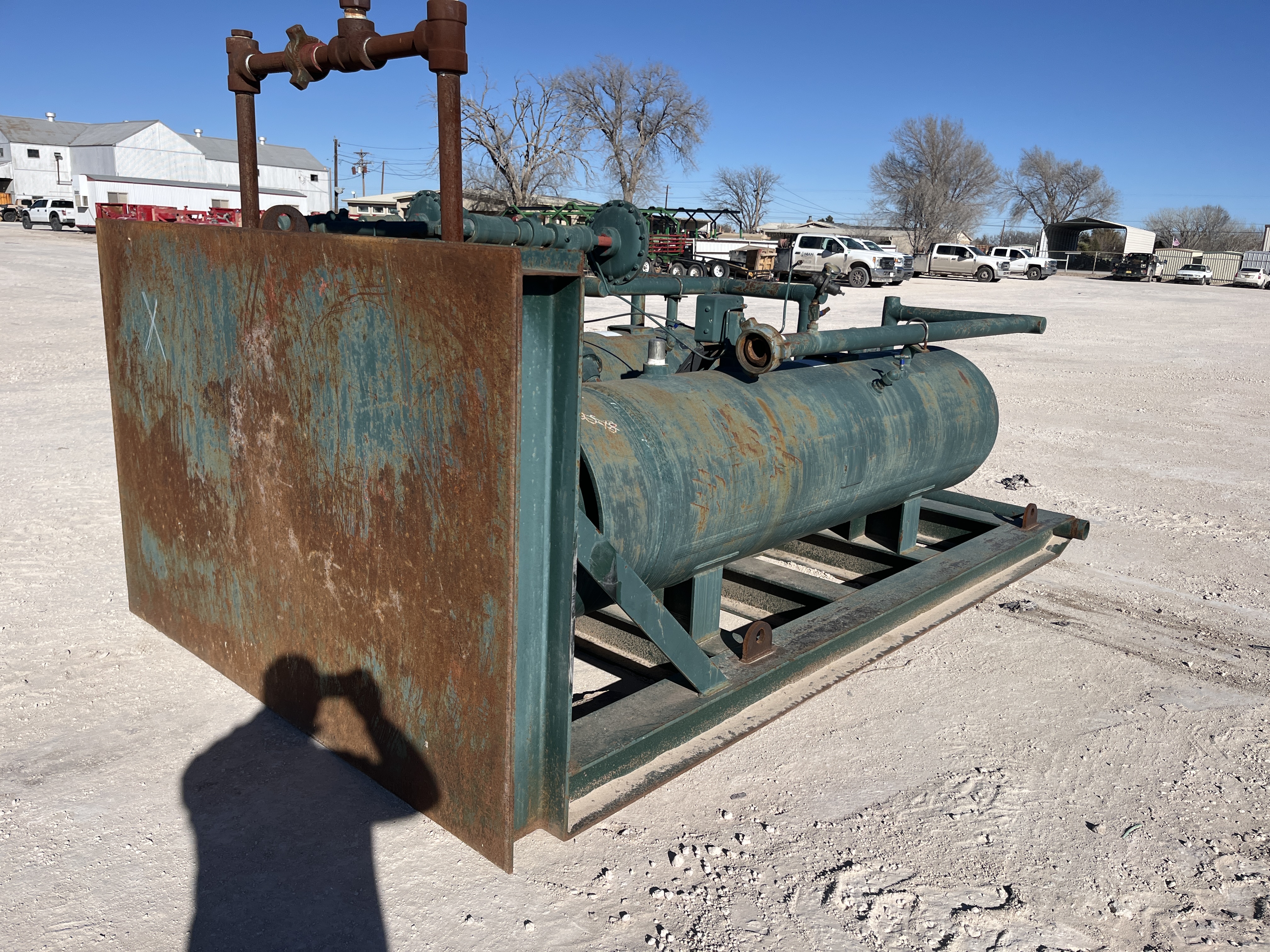 Used Sand Trap, Dual, Gravity, 30"x8', 3000#