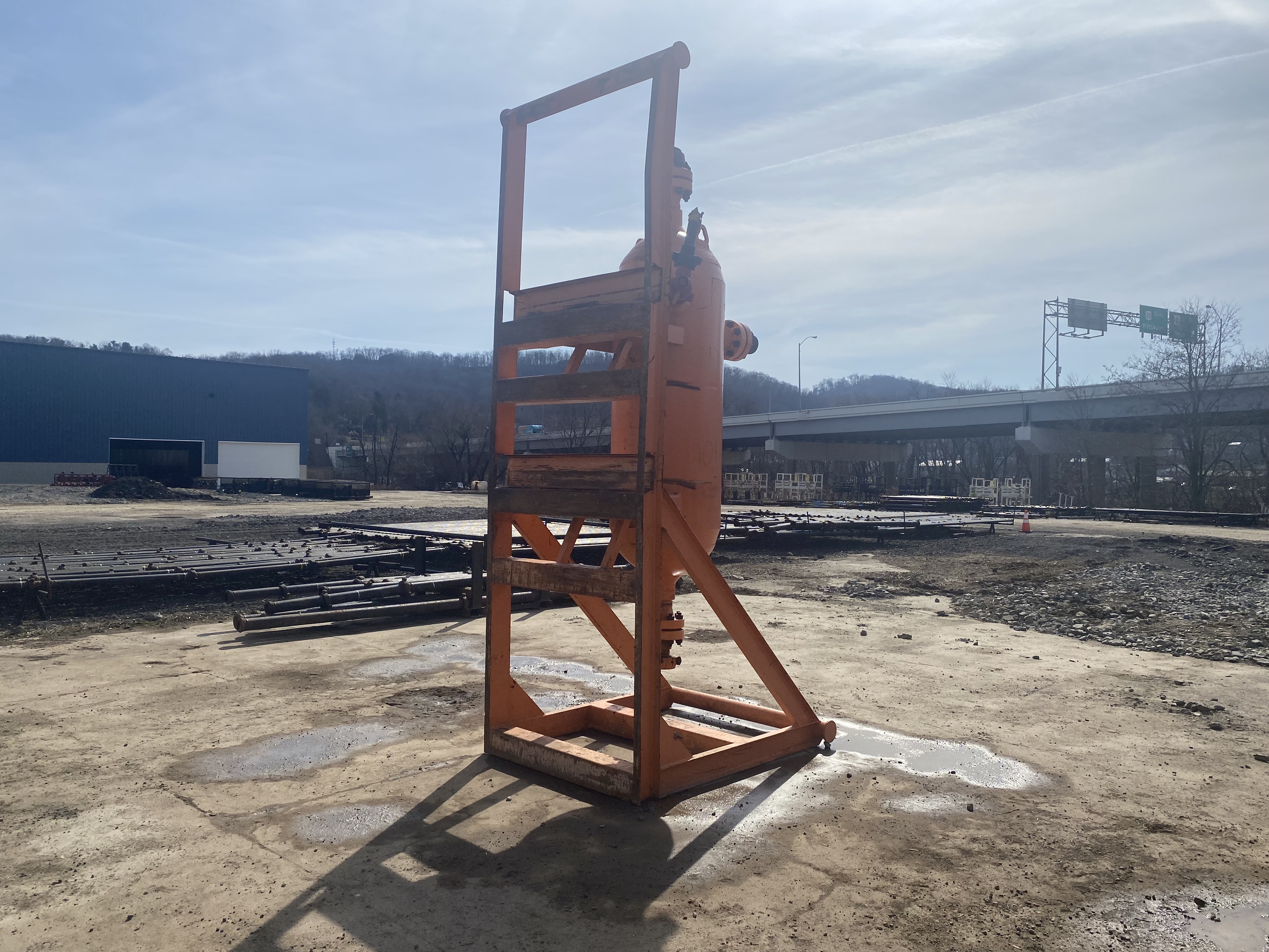 Used Sand Trap, Gravity, 28"x6', 10000#