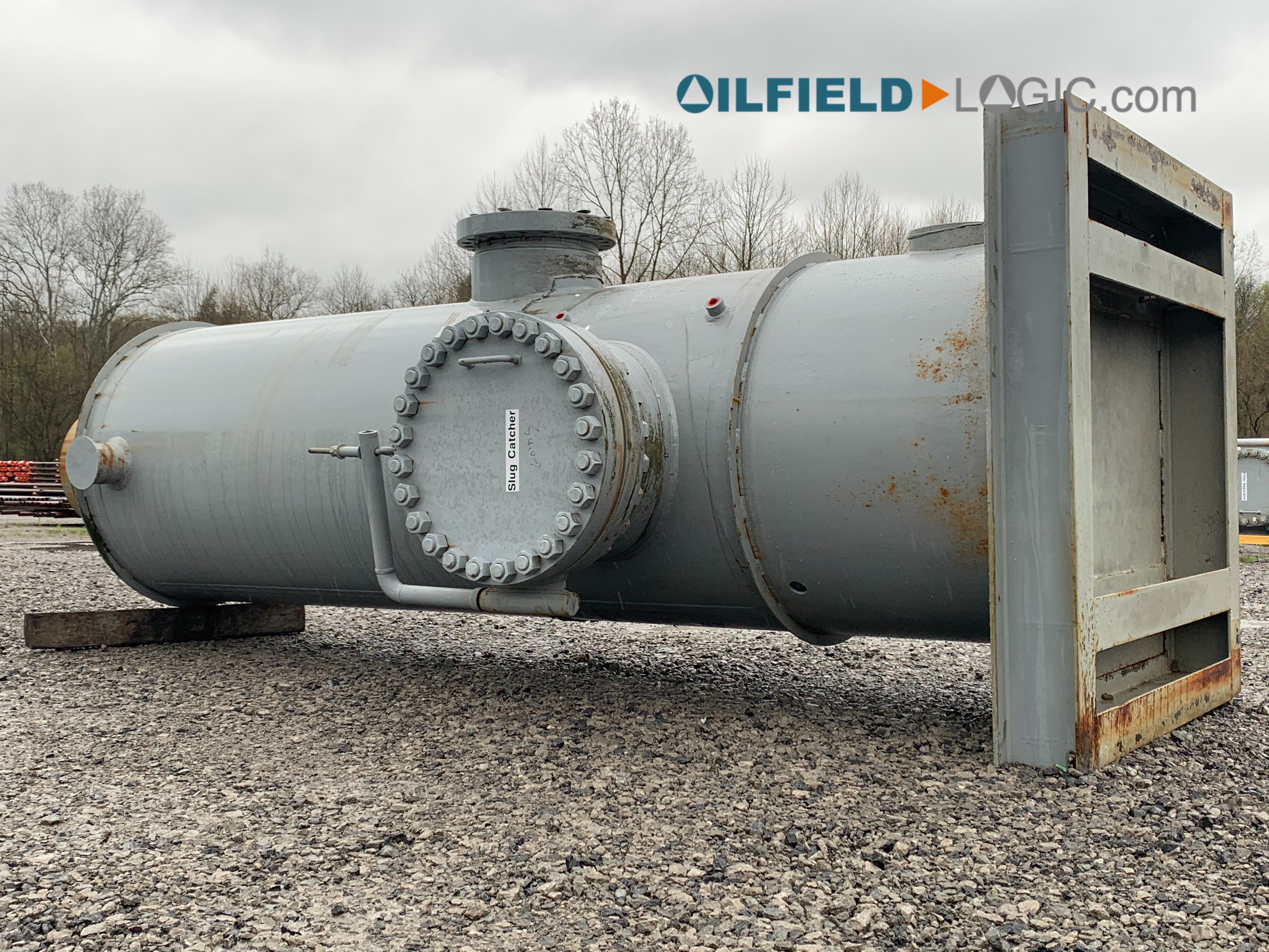 Used Slug Catcher, Vertical, 2P, 48"x10',1440#