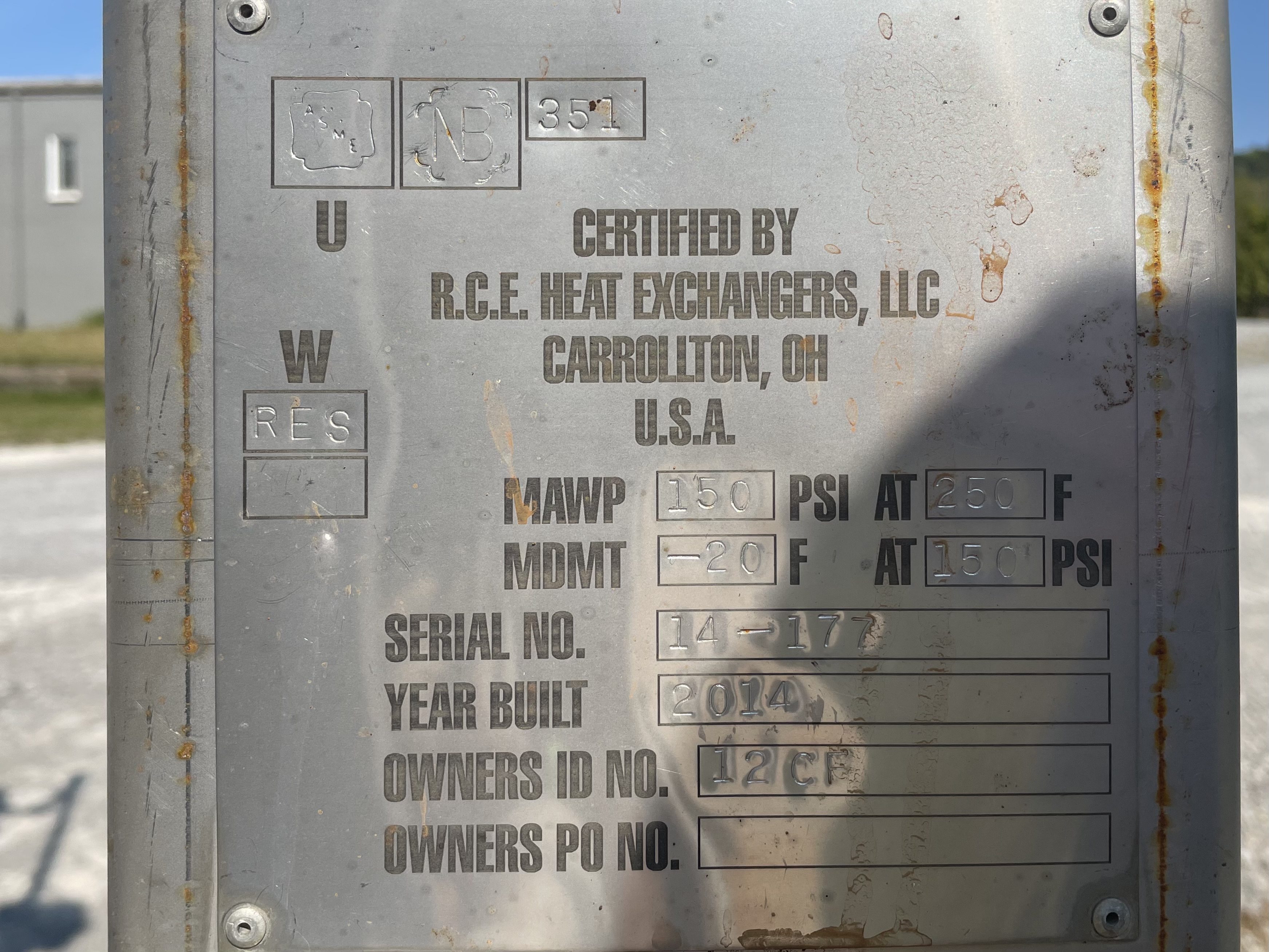 Used Dehy, Regen, 500 MBTU