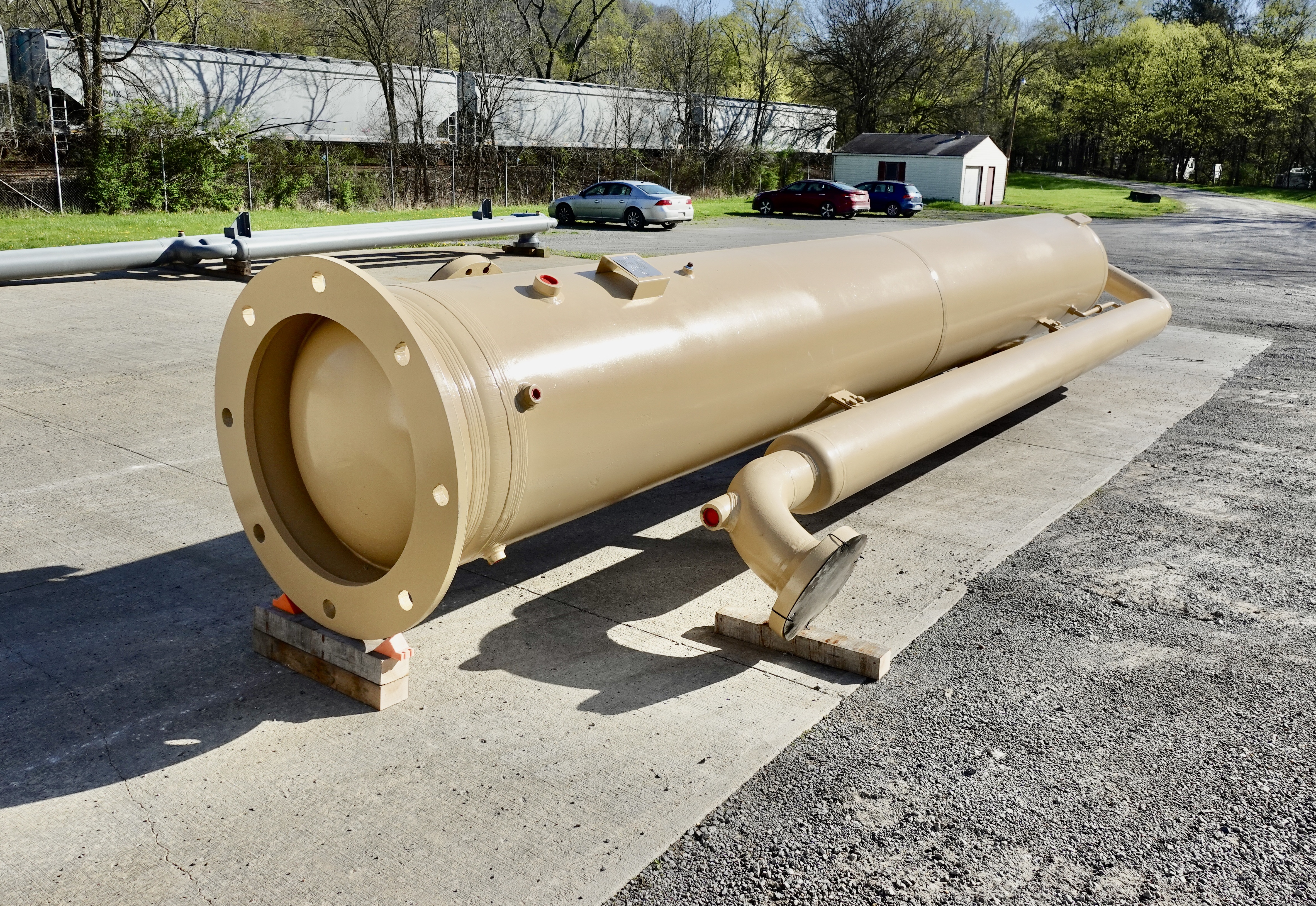 Used Tower, Glycol, Structured Packing, 36"x21'6", 1440#