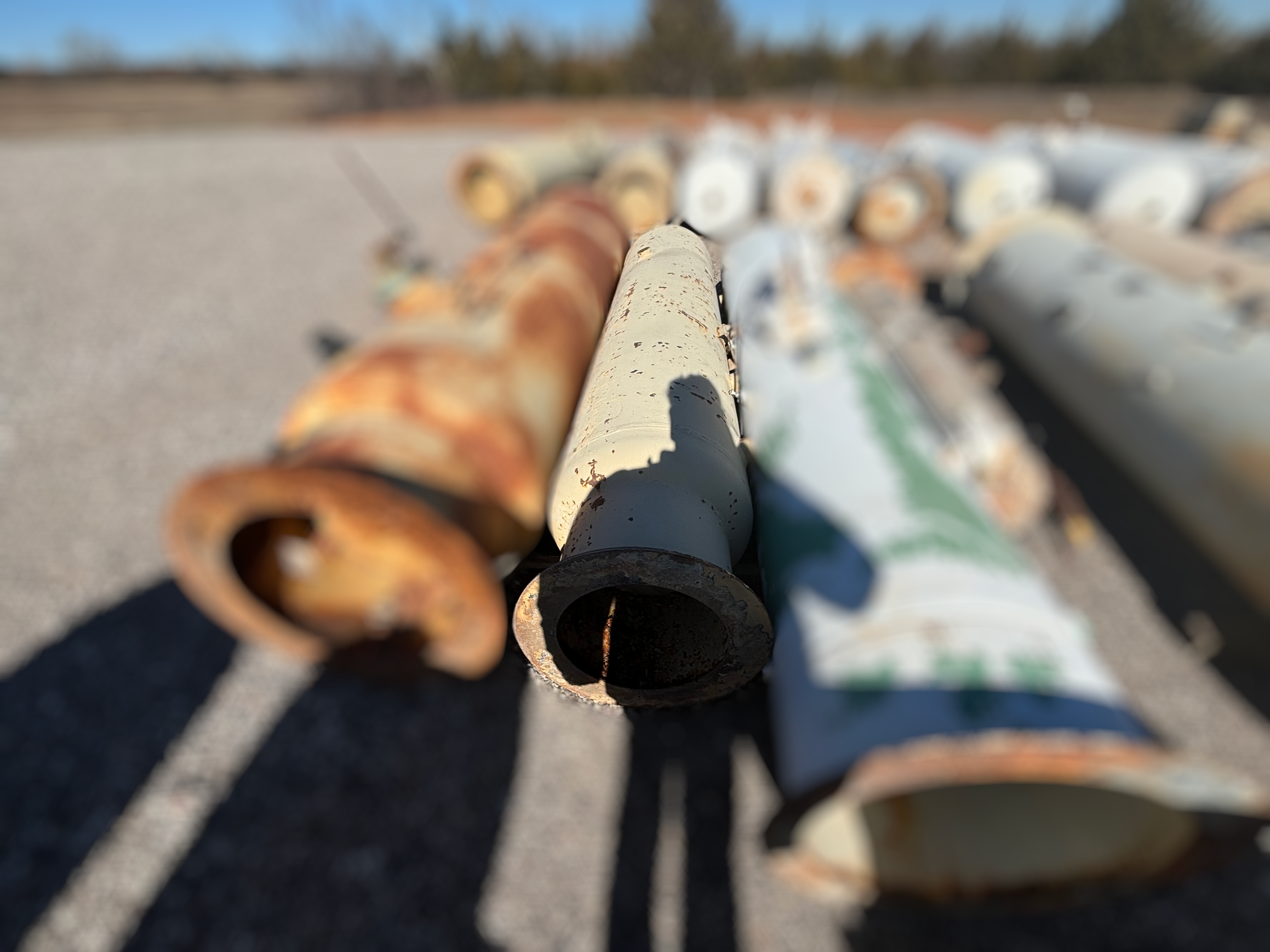 Used Separator, Vertical, 3P, 24"x8', 1440#