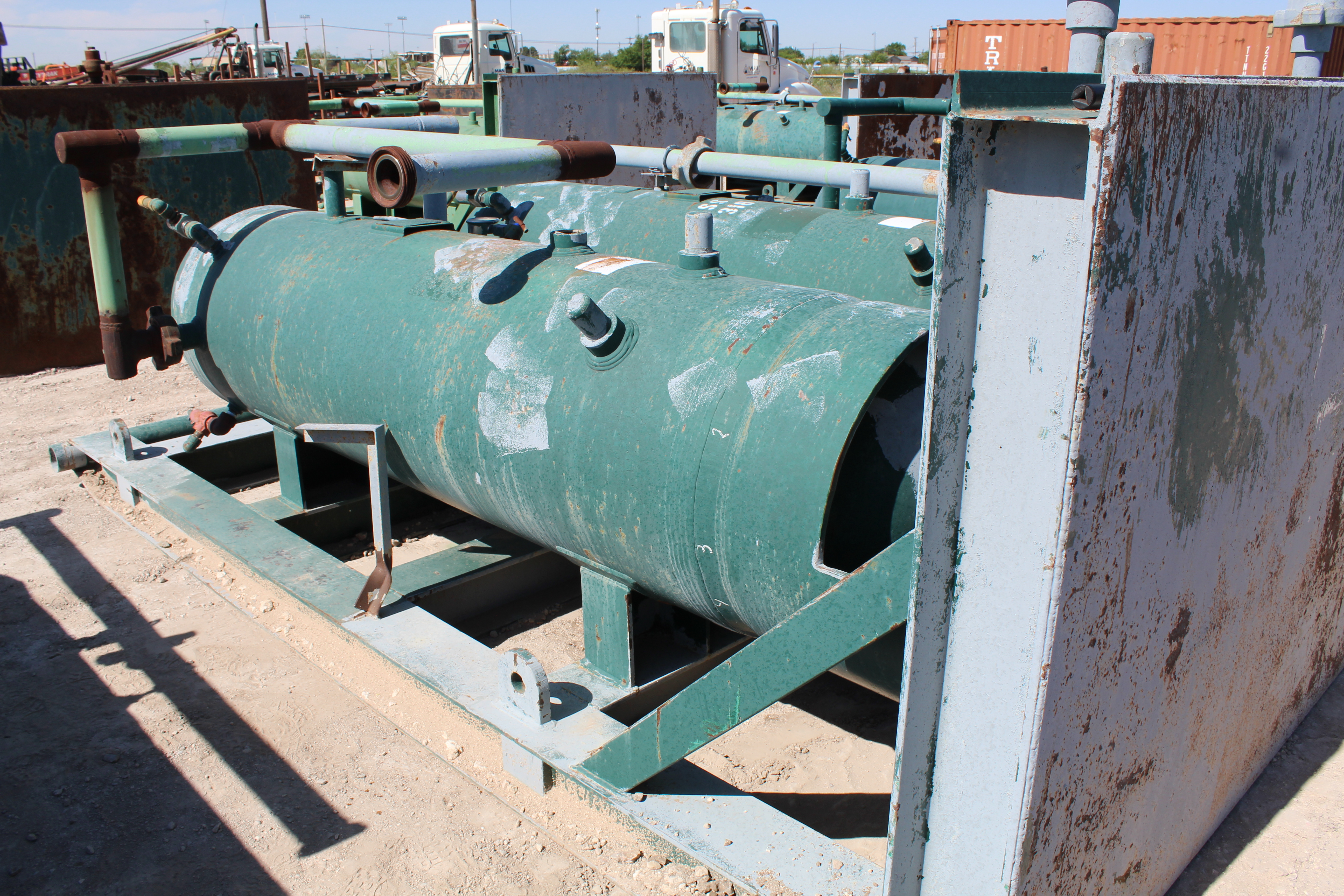 Used Sand Trap, Dual, Gravity, 30"x8', 3000#