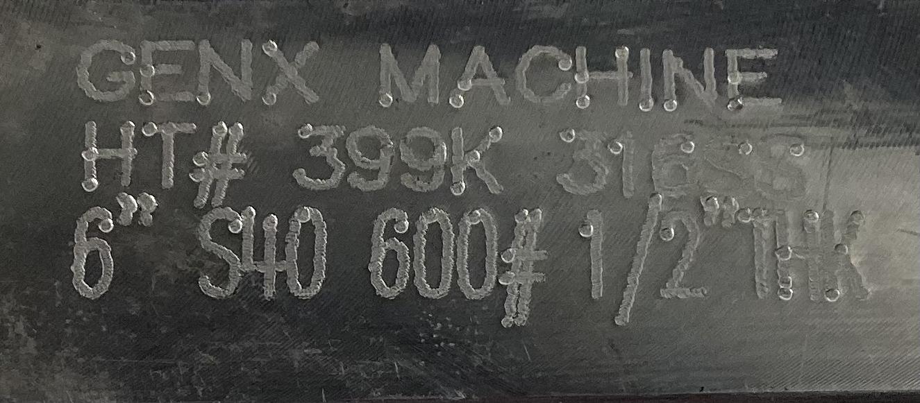 Paddle Spacer, 6" 600#, SCH 40