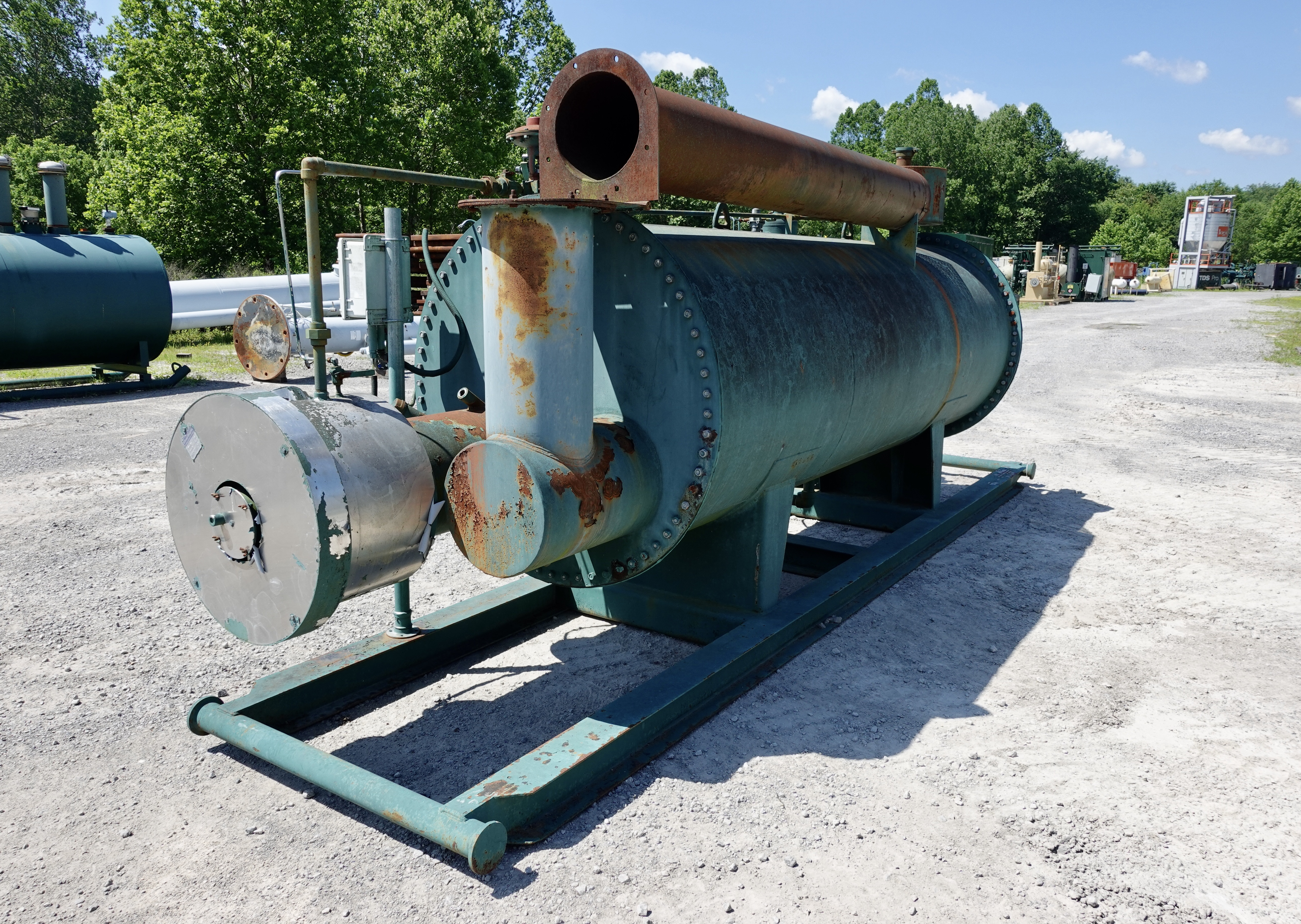 Used Line Heater, 1 mmbtu, 3", 5000#