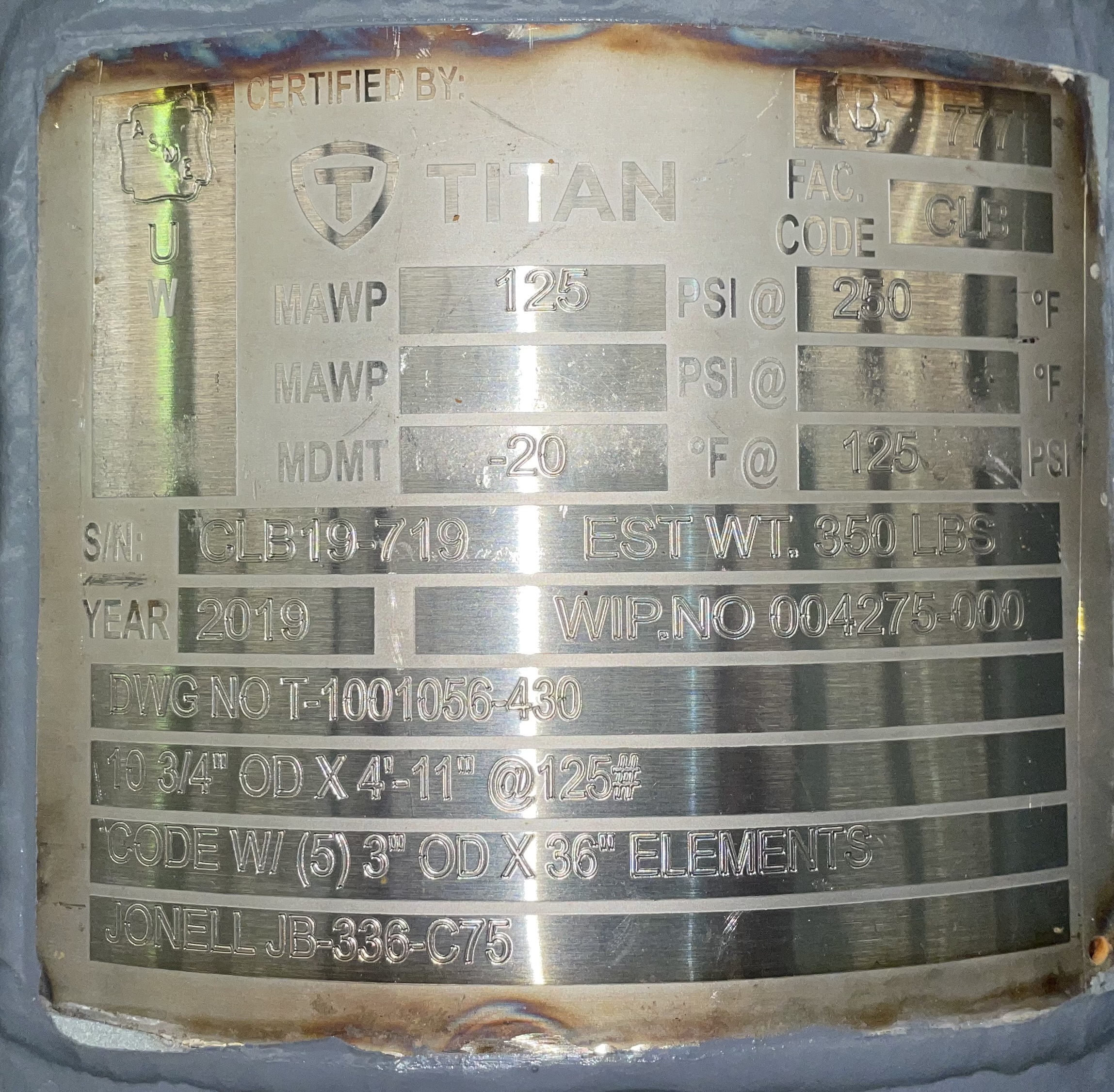 Dehy, Regen, 1.5 MMBTU