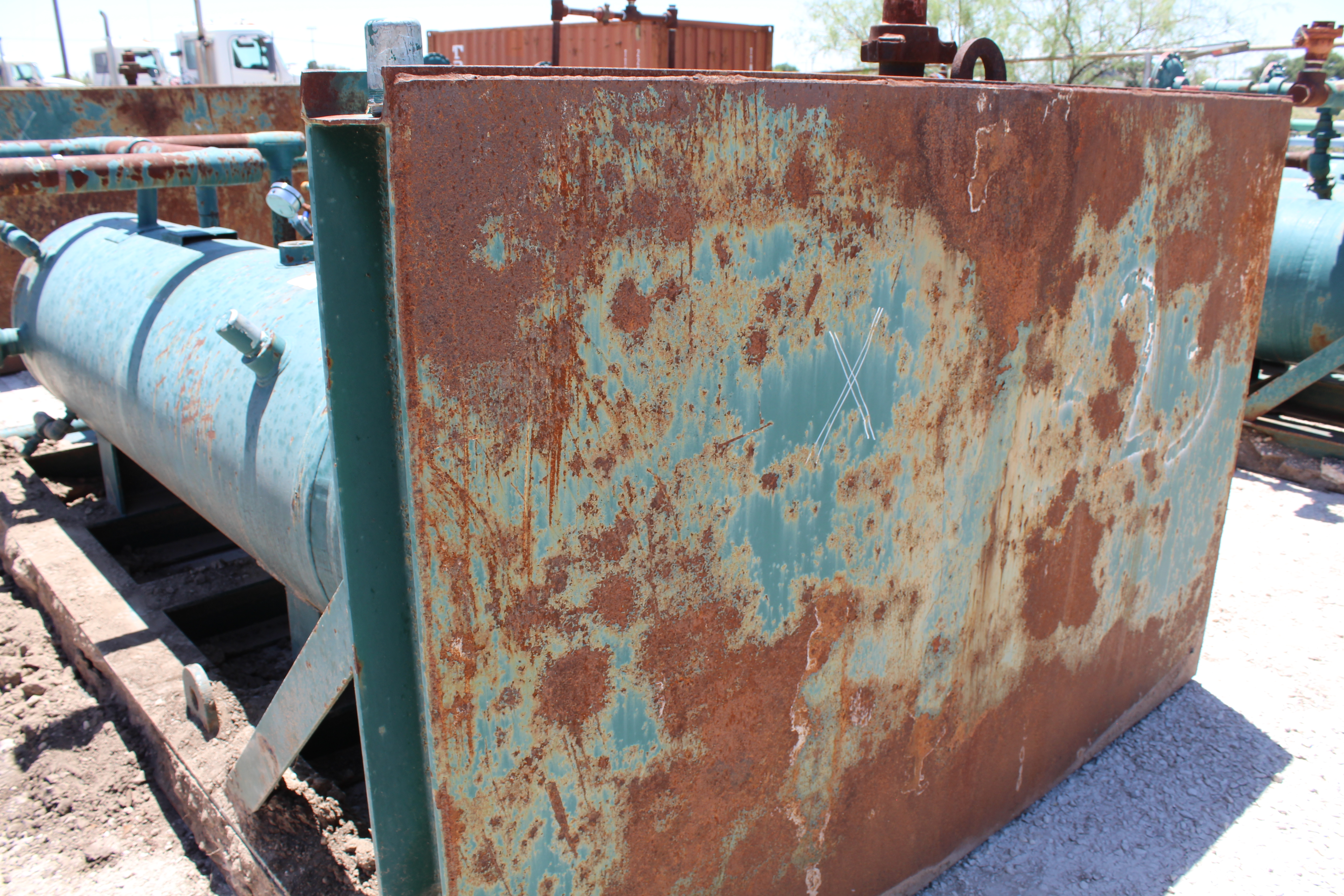 Used Sand Trap, Dual, Gravity, 30"x8', 3000#