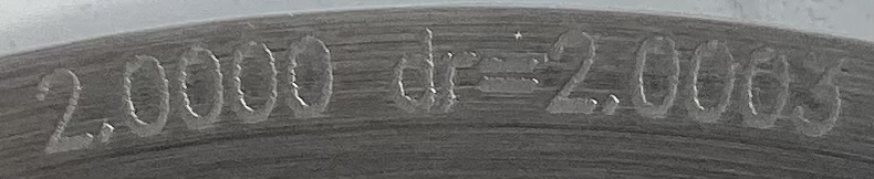 Orifice, Plate, 6", 2.0000", Daniel , RF150-2500, SS